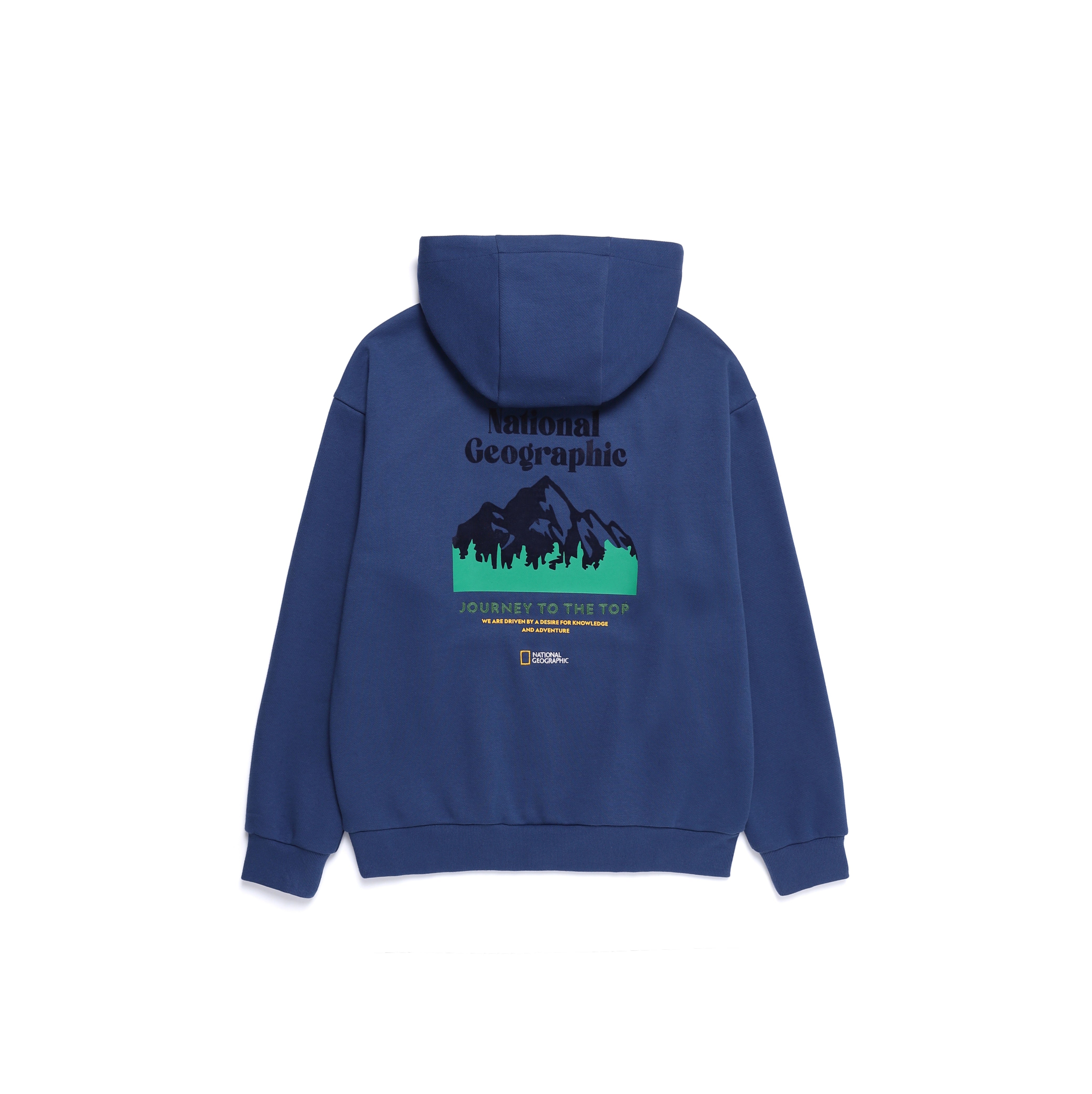 CONCEPT GRAPHIC HOODIE DARK BLUE