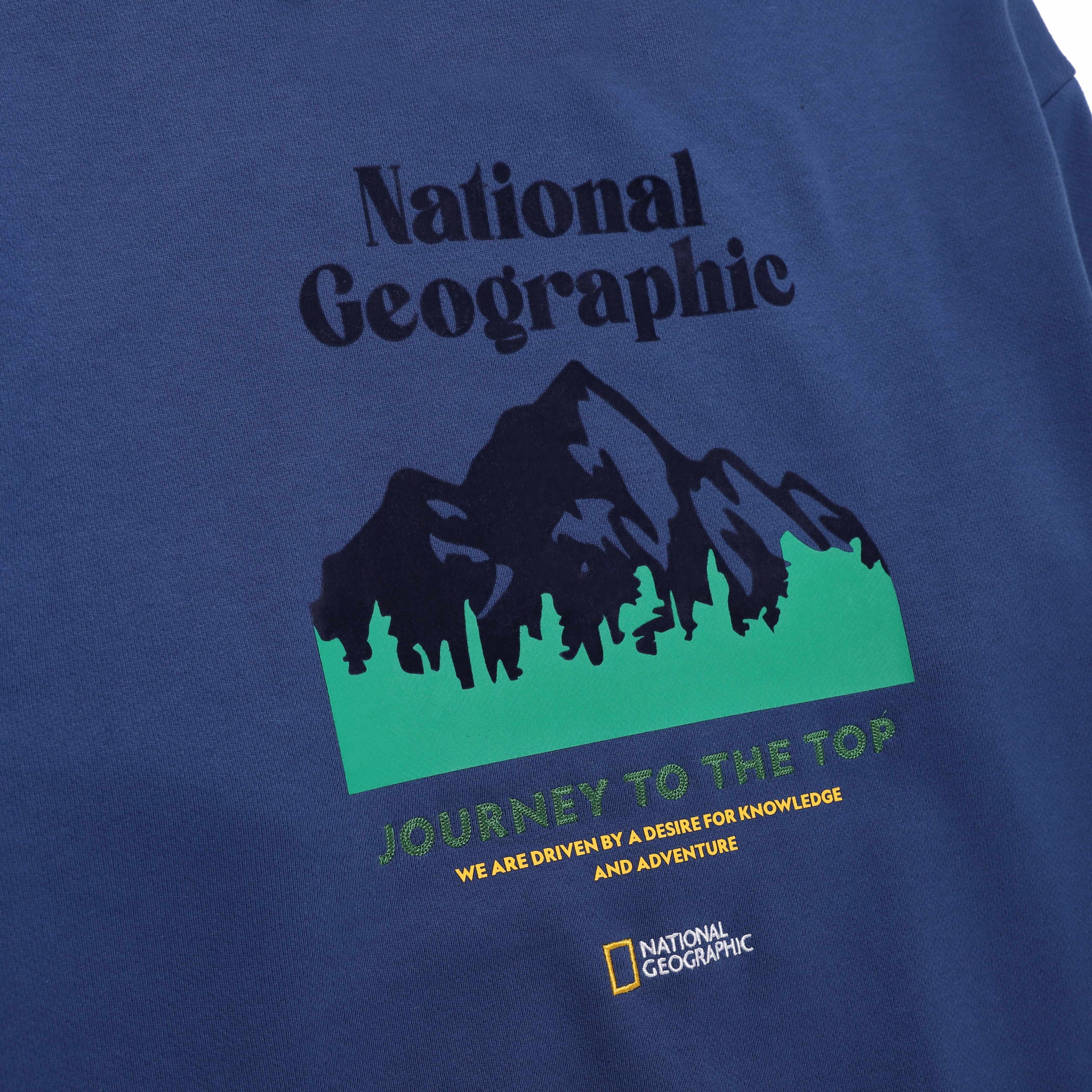 CONCEPT GRAPHIC HOODIE DARK BLUE