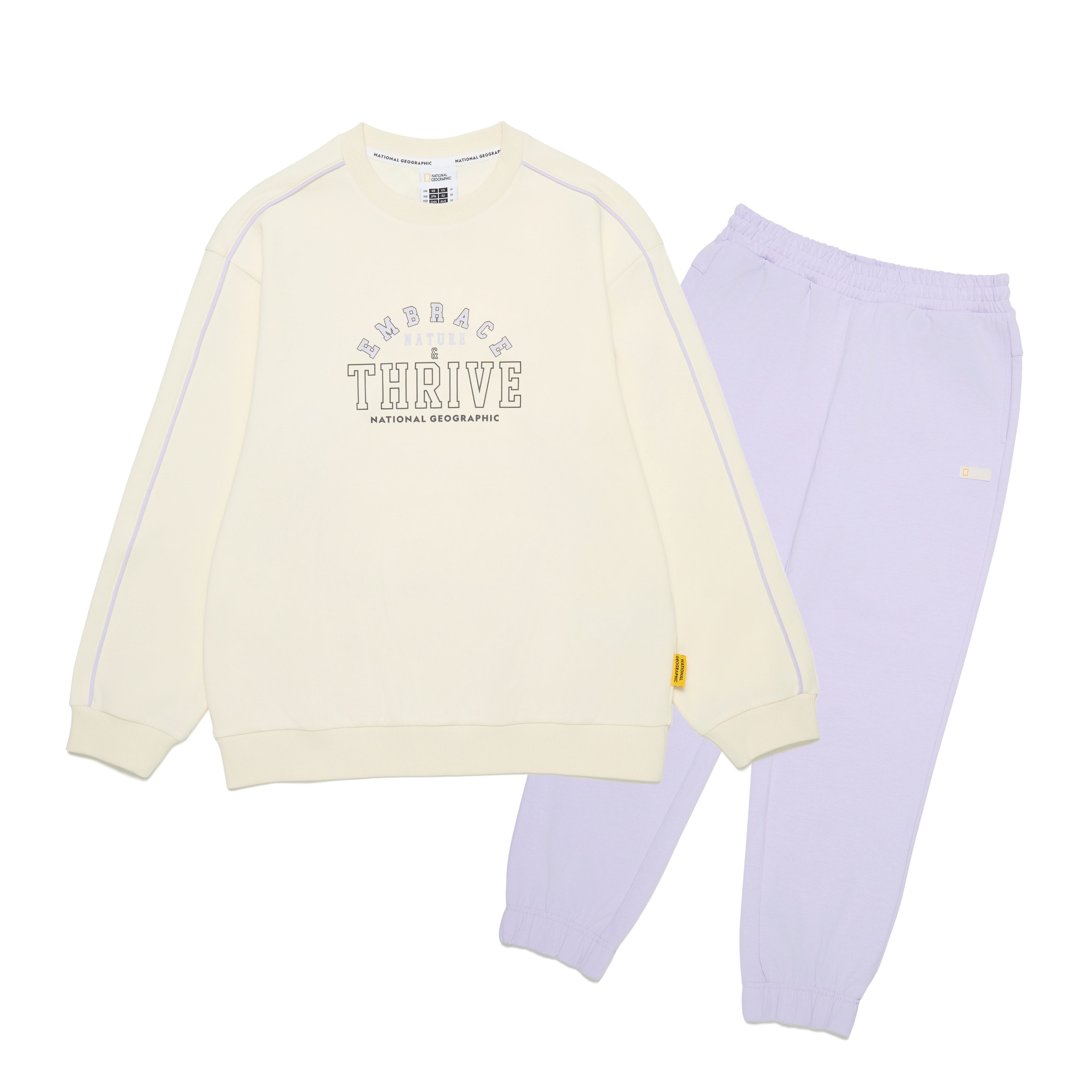 KIDS SWEATSHIRT SET CREAM