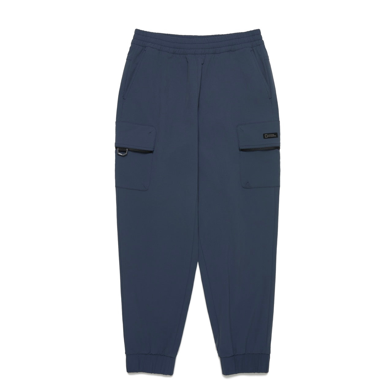 KIDS ADVENTURE MANATEE WOVEN TRAINING JOGGER PANTS GRAY NAVY