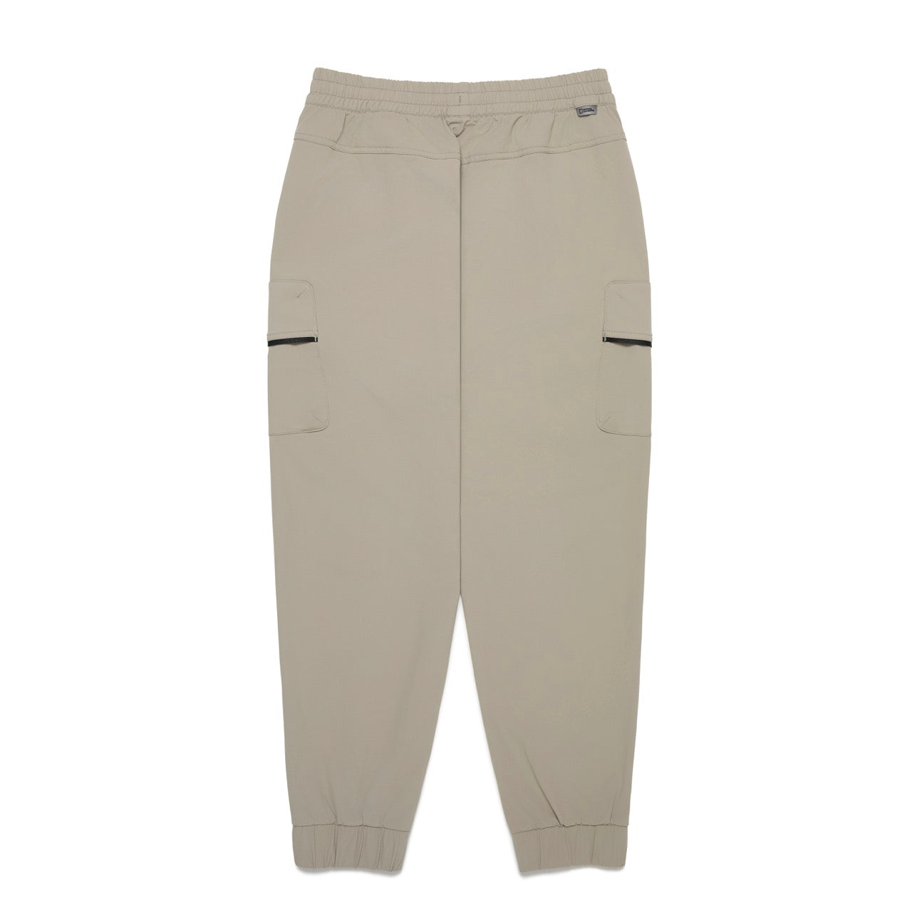 KIDS ADVENTURE MANATEE WOVEN TRAINING JOGGER PANTS GRAY BEIGE
