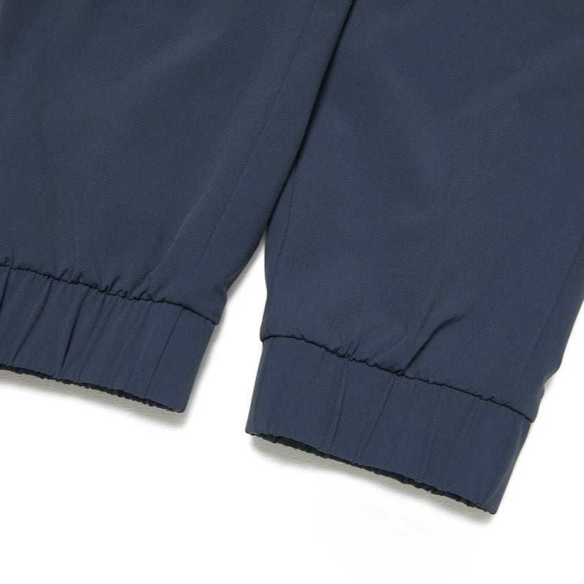 KIDS ADVENTURE MANATEE WOVEN TRAINING JOGGER PANTS GRAY NAVY