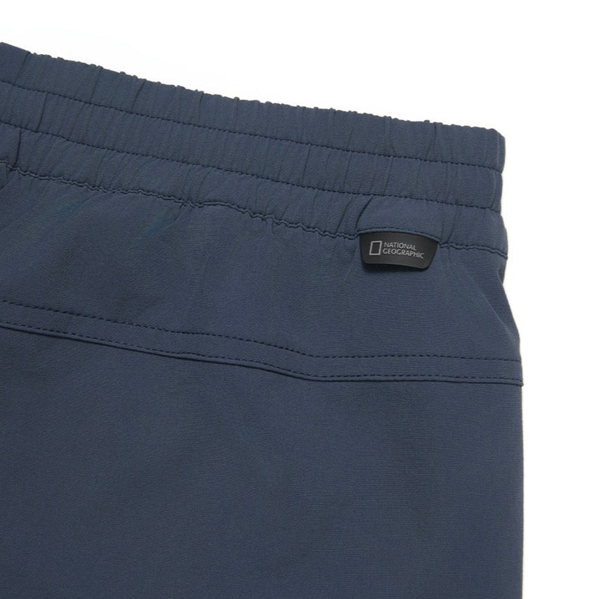KIDS ADVENTURE MANATEE WOVEN TRAINING JOGGER PANTS GRAY NAVY