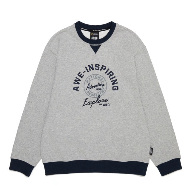 KIDS GRAPHIC SWEATSHIRT M/GREY