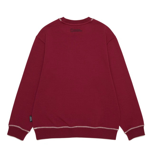 KIDS GRAPHIC SWEATSHIRT WINE