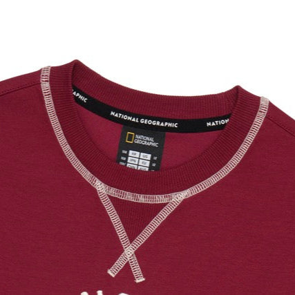 KIDS GRAPHIC SWEATSHIRT WINE