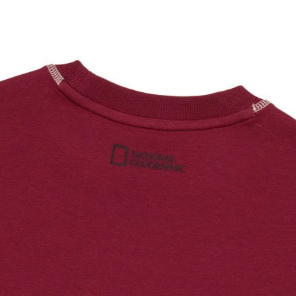 KIDS GRAPHIC SWEATSHIRT WINE