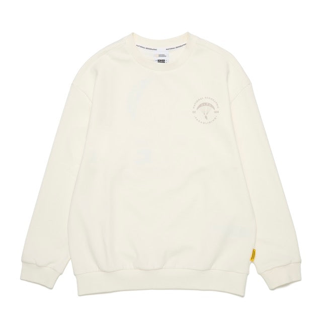 KIDS SEASON BACK GRAPHIC SWEATSHIRT IVORY