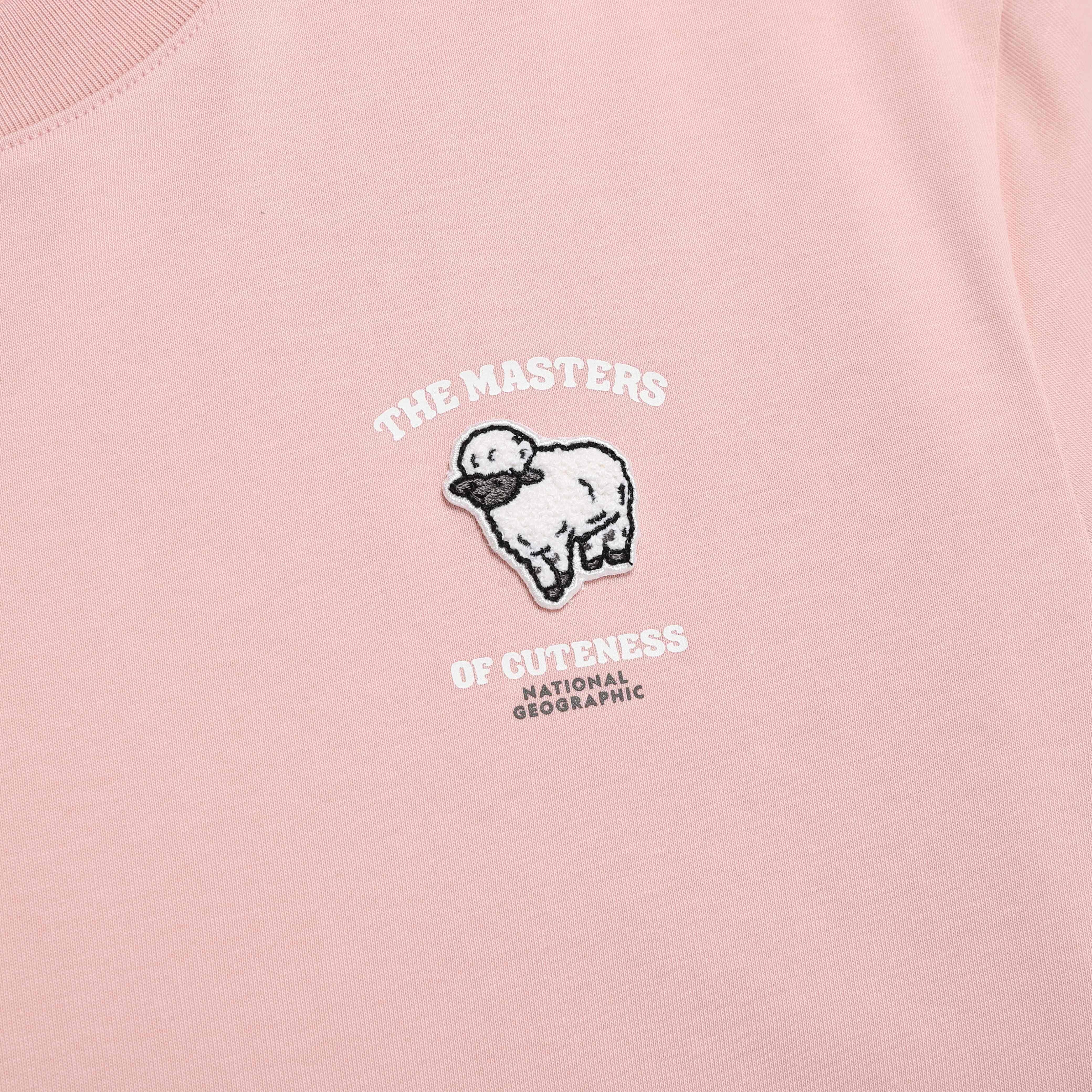 WOMEN ANIMAL WAPPEN T-SHIRTS PINK