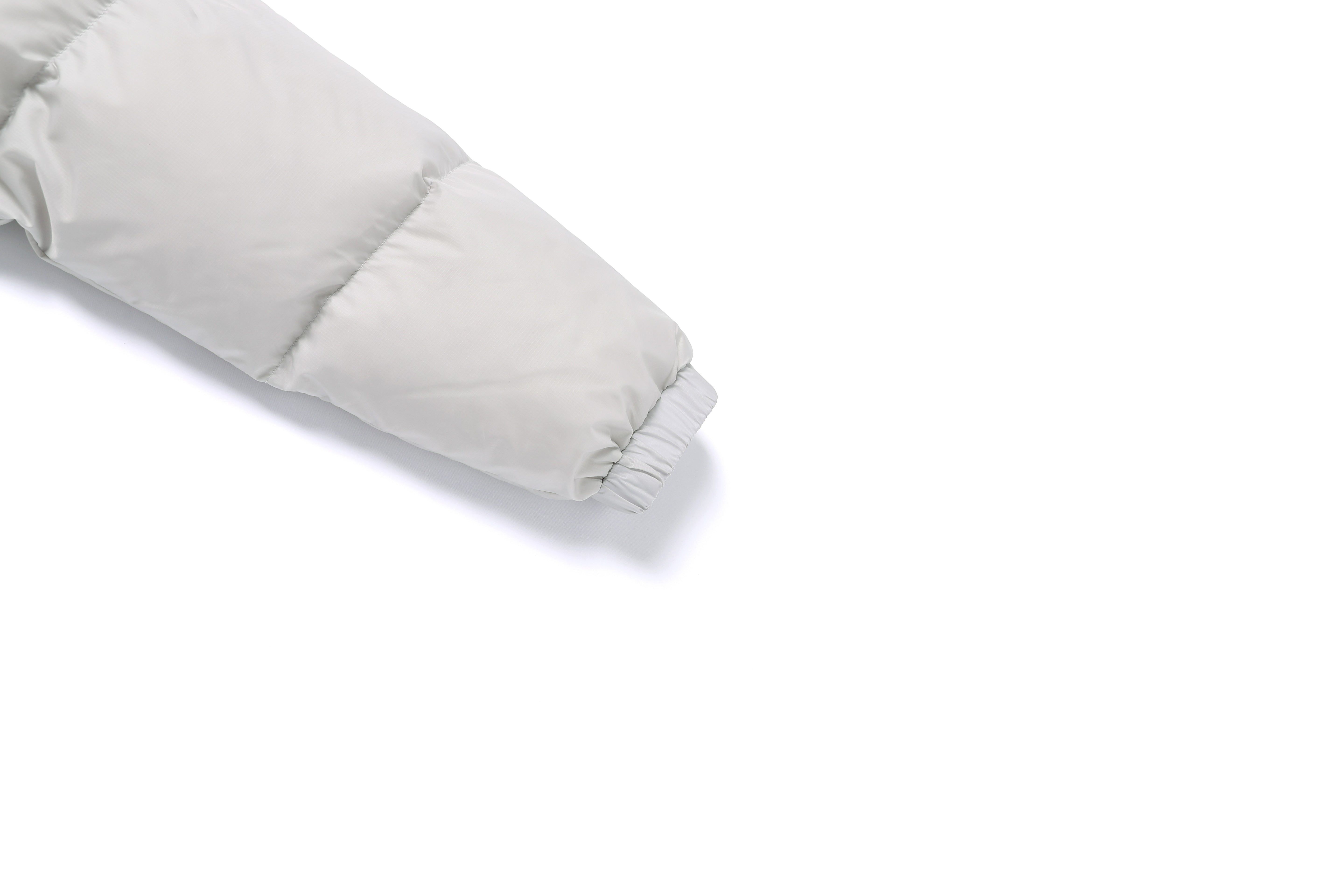 EIRA SHORT LENGTH HOODIE GOOSE DOWN JUMPER L/GREY