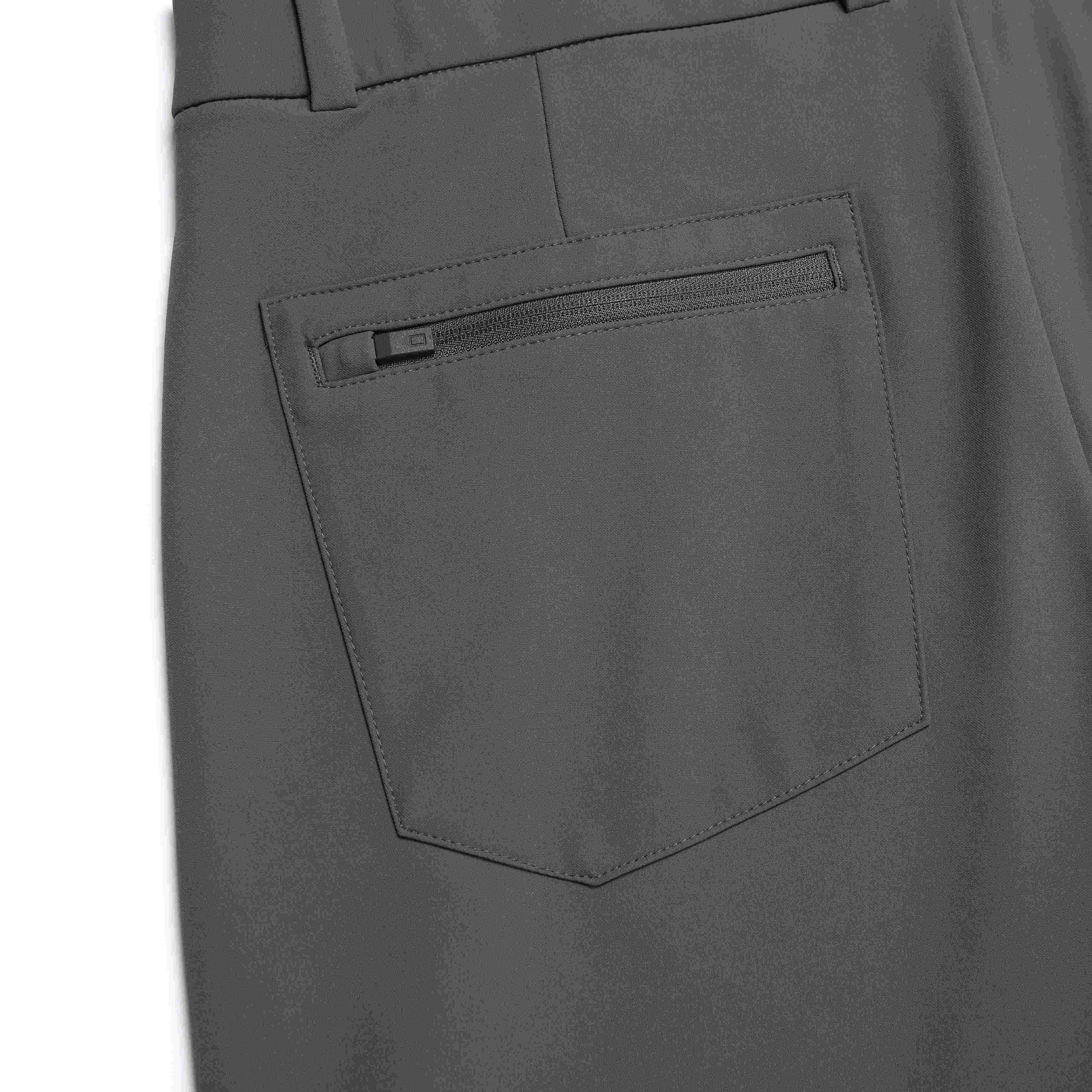 HIGH STRETCH BRUSHED PANTS IRON GREY
