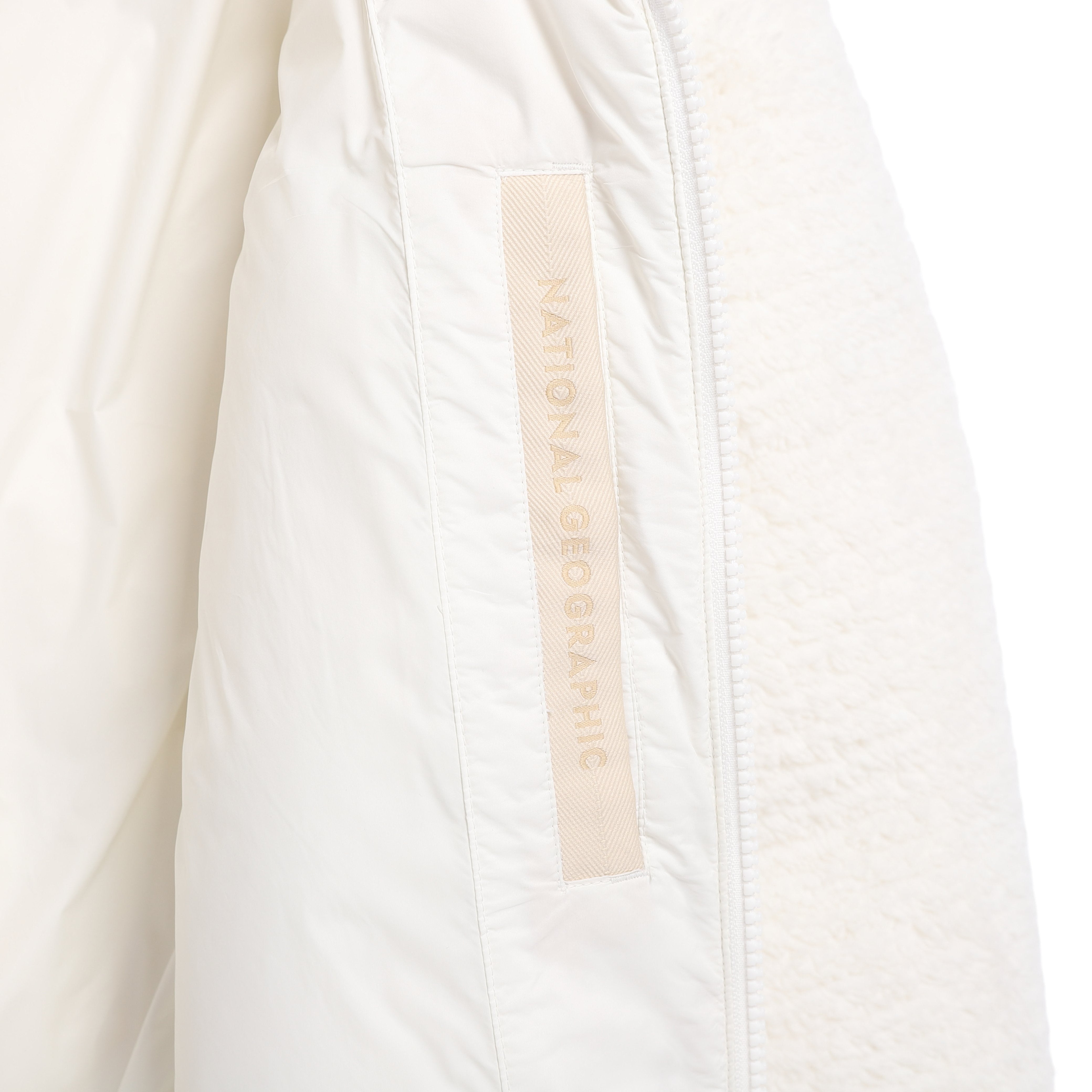 WOMEN ECO FUR HYBRID JUMPER O/WHITE