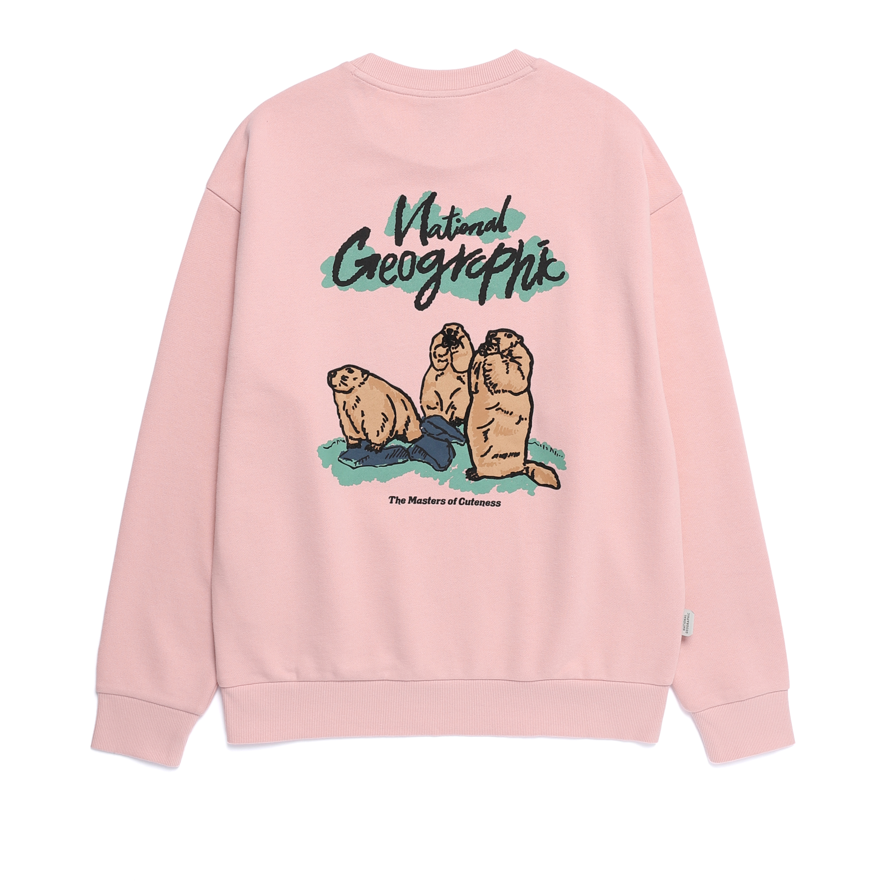 ANIMAL GRAPHIC SWEATSHIRT PINK