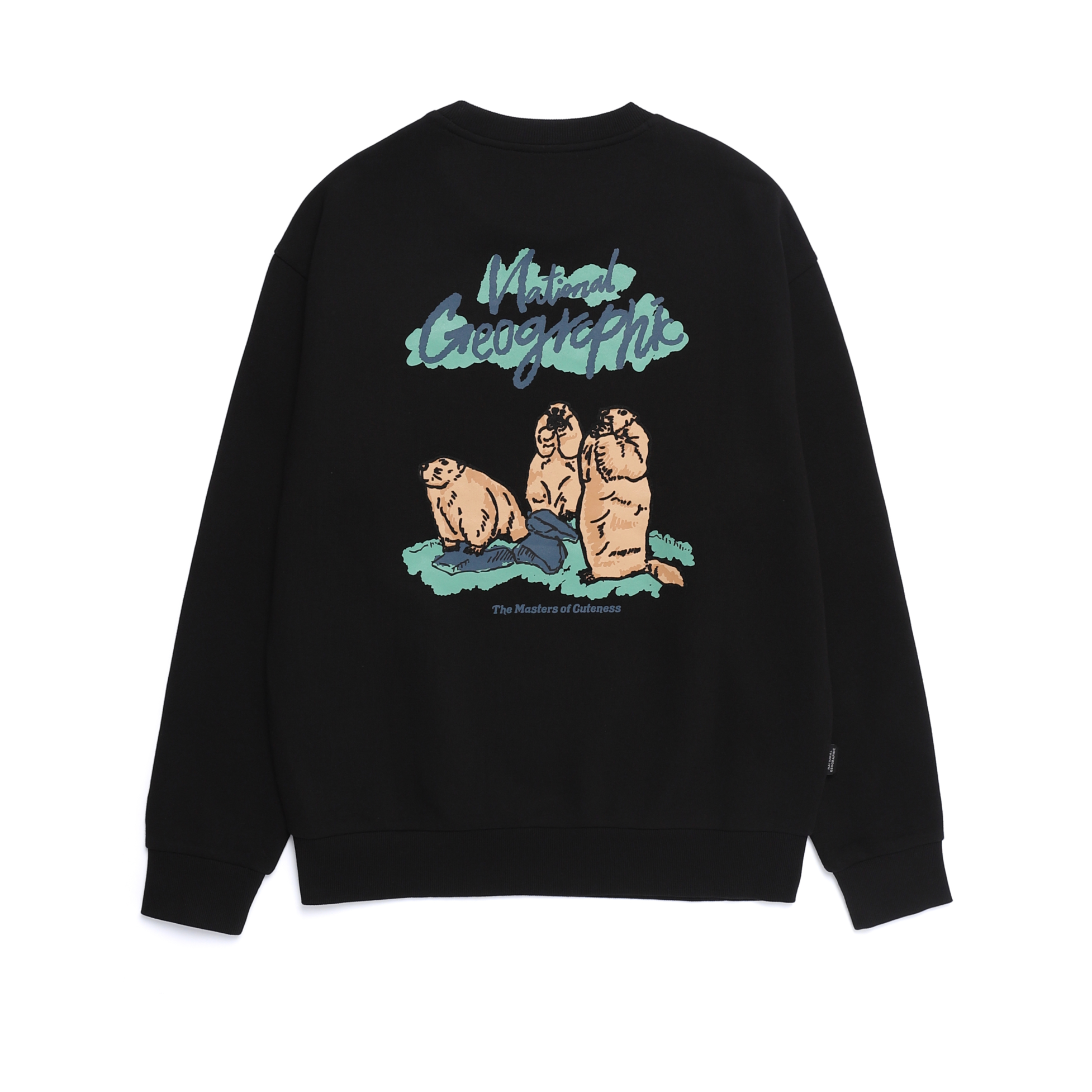 ANIMAL GRAPHIC SWEATSHIRT BLACK