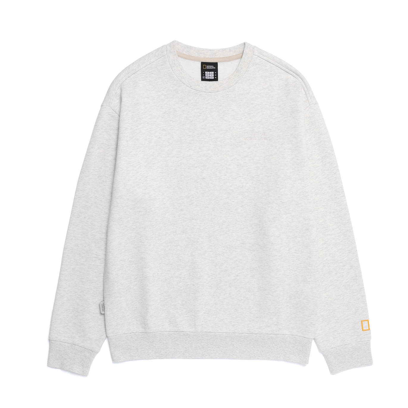 ANIMAL GRAPHIC SWEATSHIRT M/OATMEAL