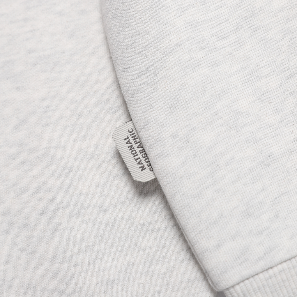 ANIMAL GRAPHIC SWEATSHIRT M/OATMEAL