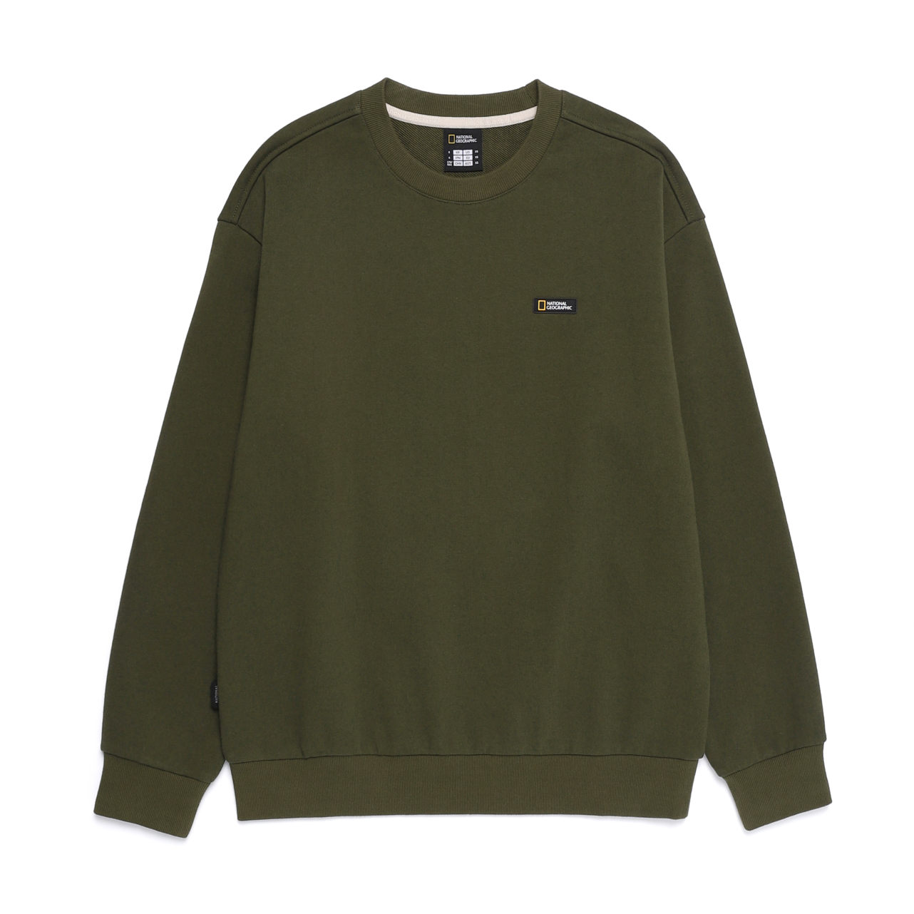 UNISEX LARGA HEAVY WEIGHT SWEATSHIRTS OLIVE KHAKI