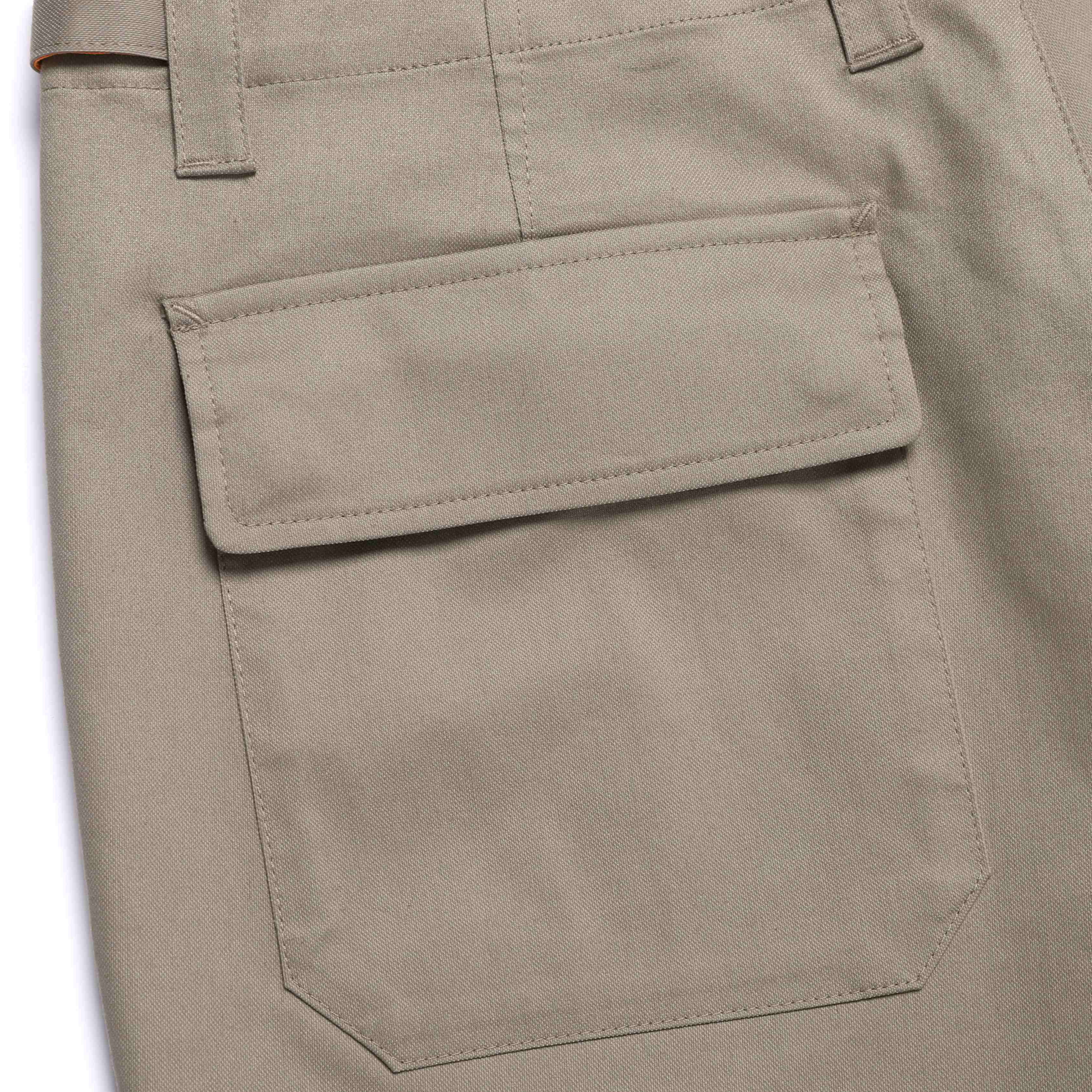 NRN BELTED PANTS OAK BEIGE