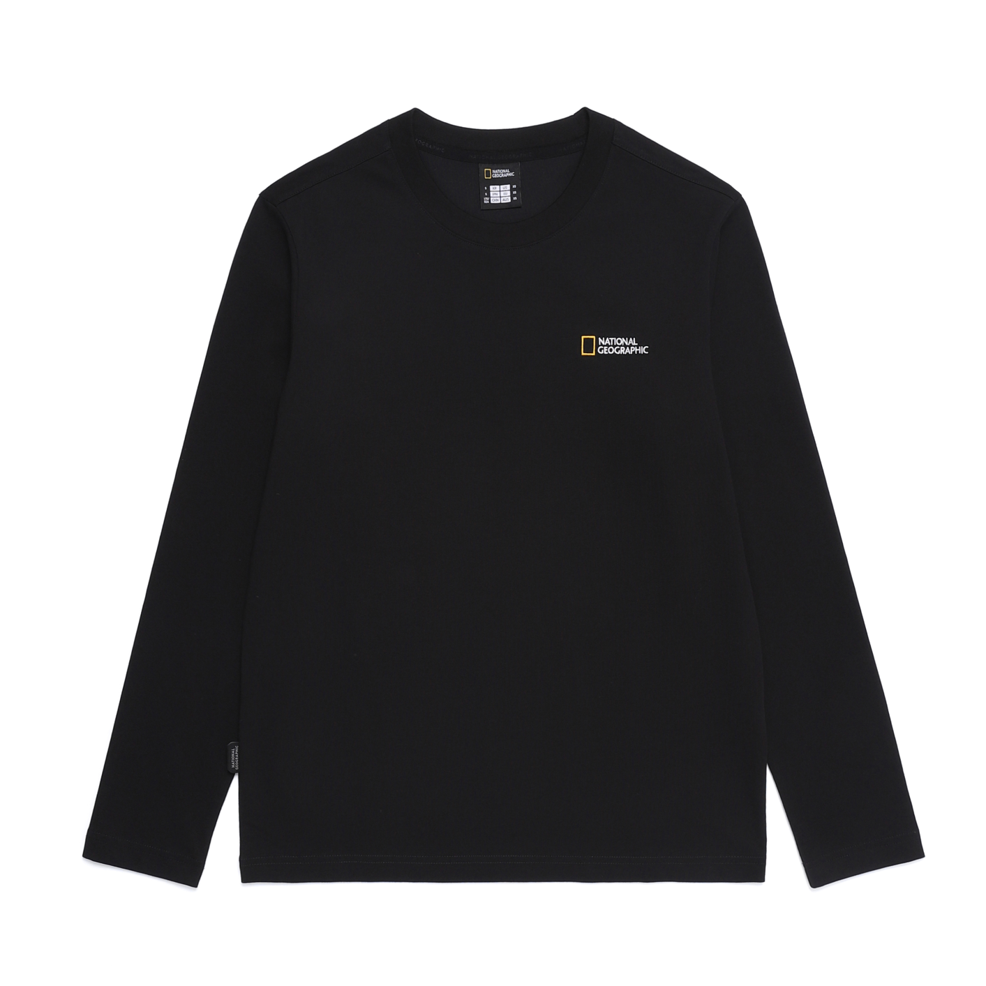 FALCO SMALL LOGO LONG SLEEVE T-SHIRT BLACK