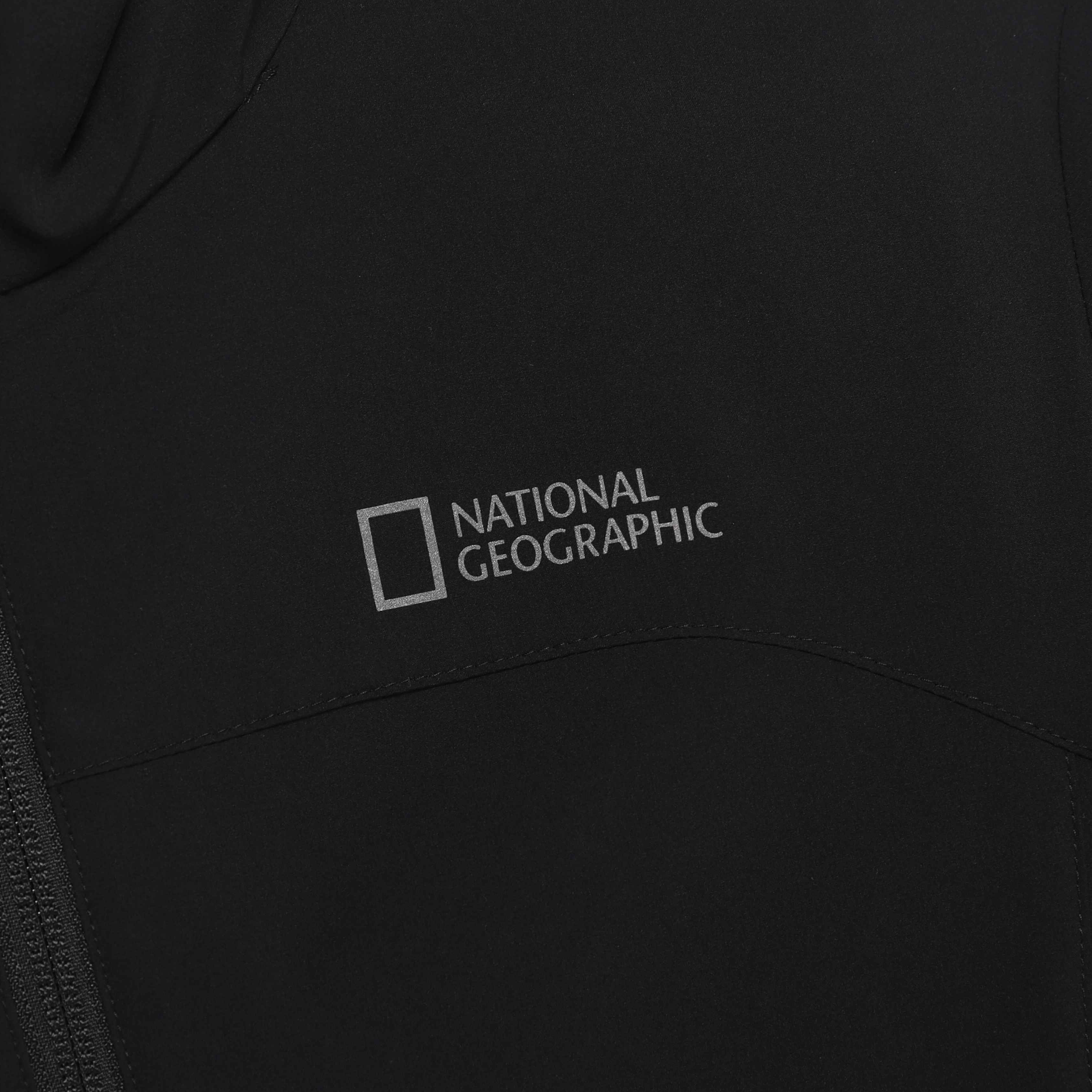 BEID LIGHTWEIGHT HOODED ZIP-UP JACKET BLACK