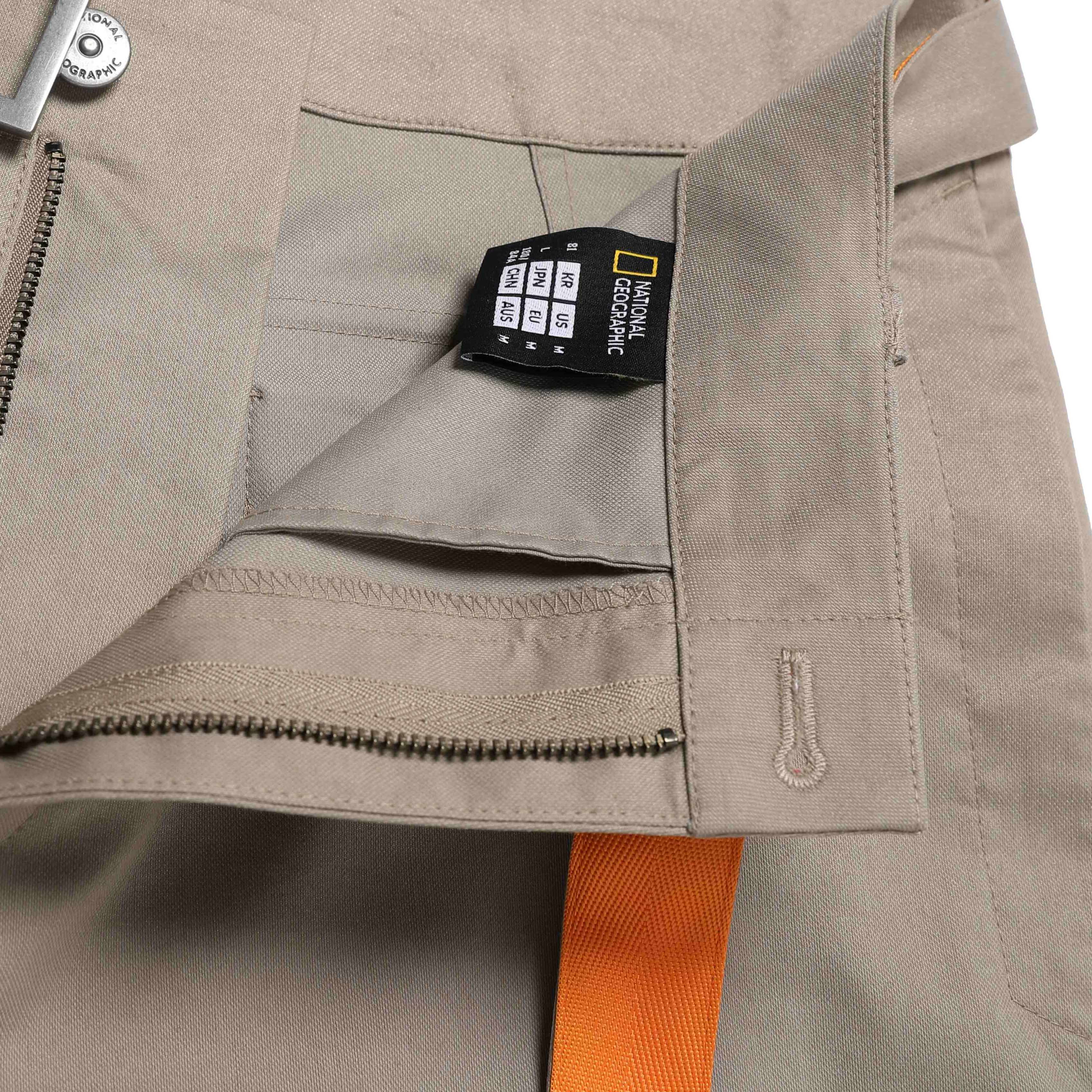NRN BELTED PANTS OAK BEIGE