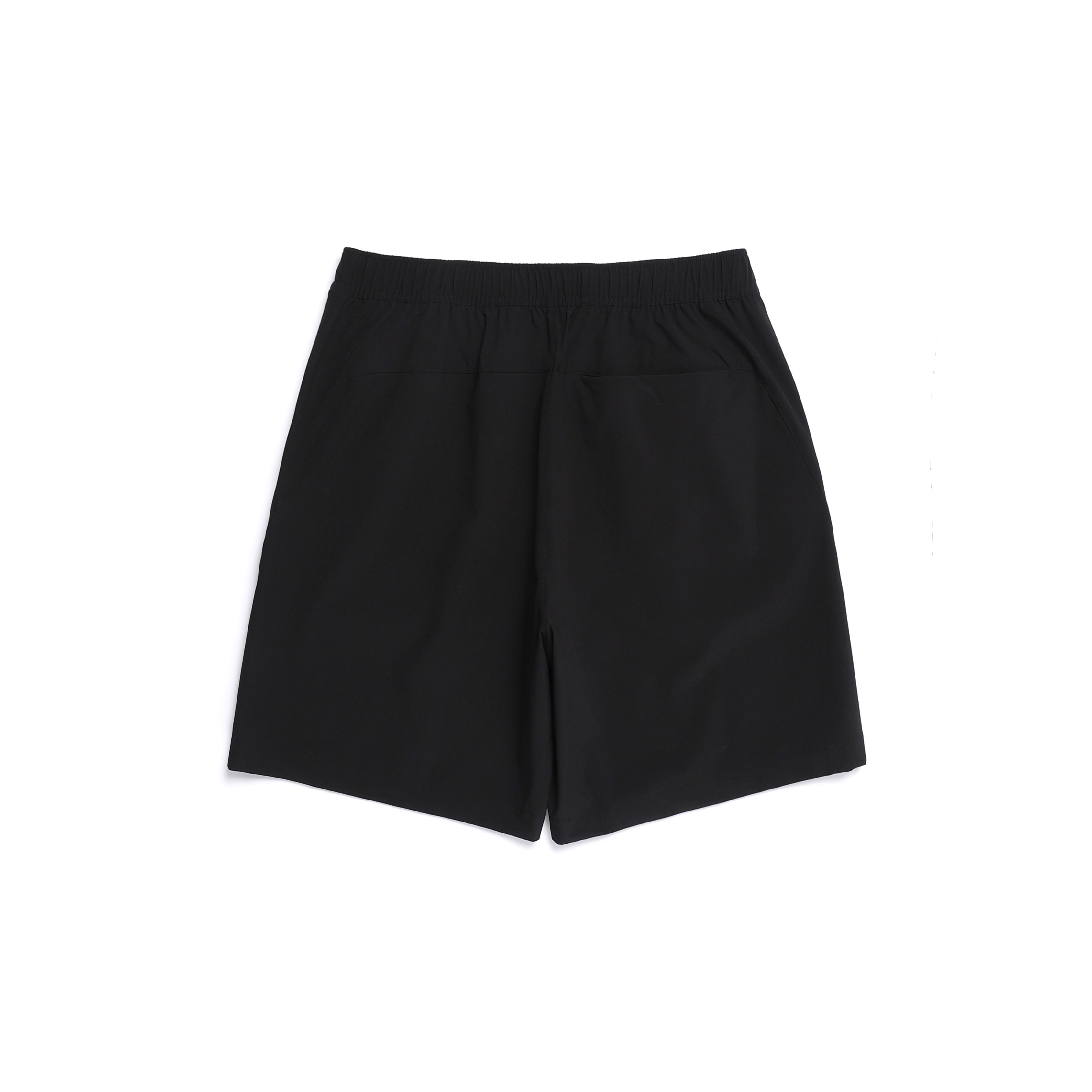 BEID LIGHTWEIGHT MID SHORTS BLACK