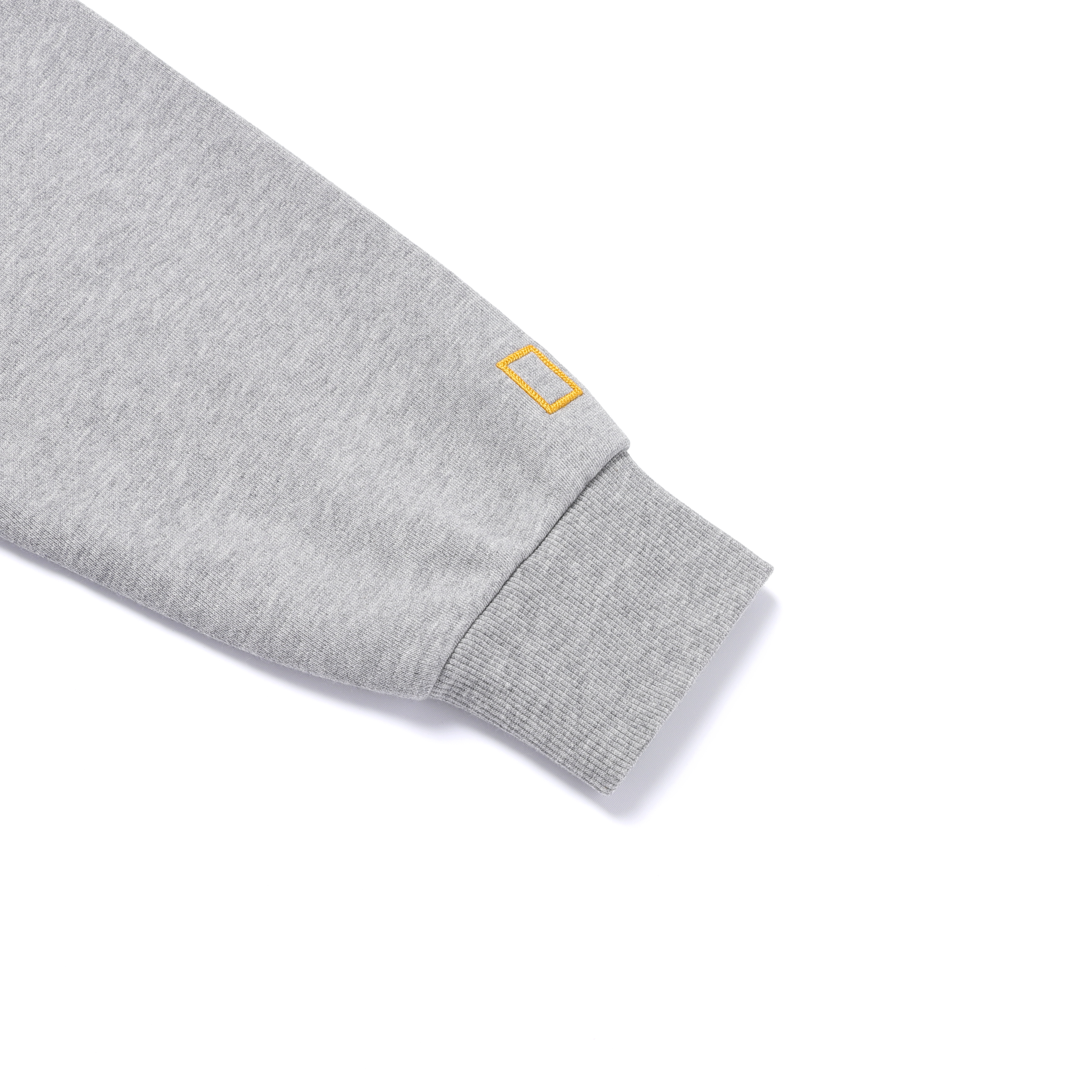 ANIMAL PATCH HOODIE ZIP-UP M/GREY