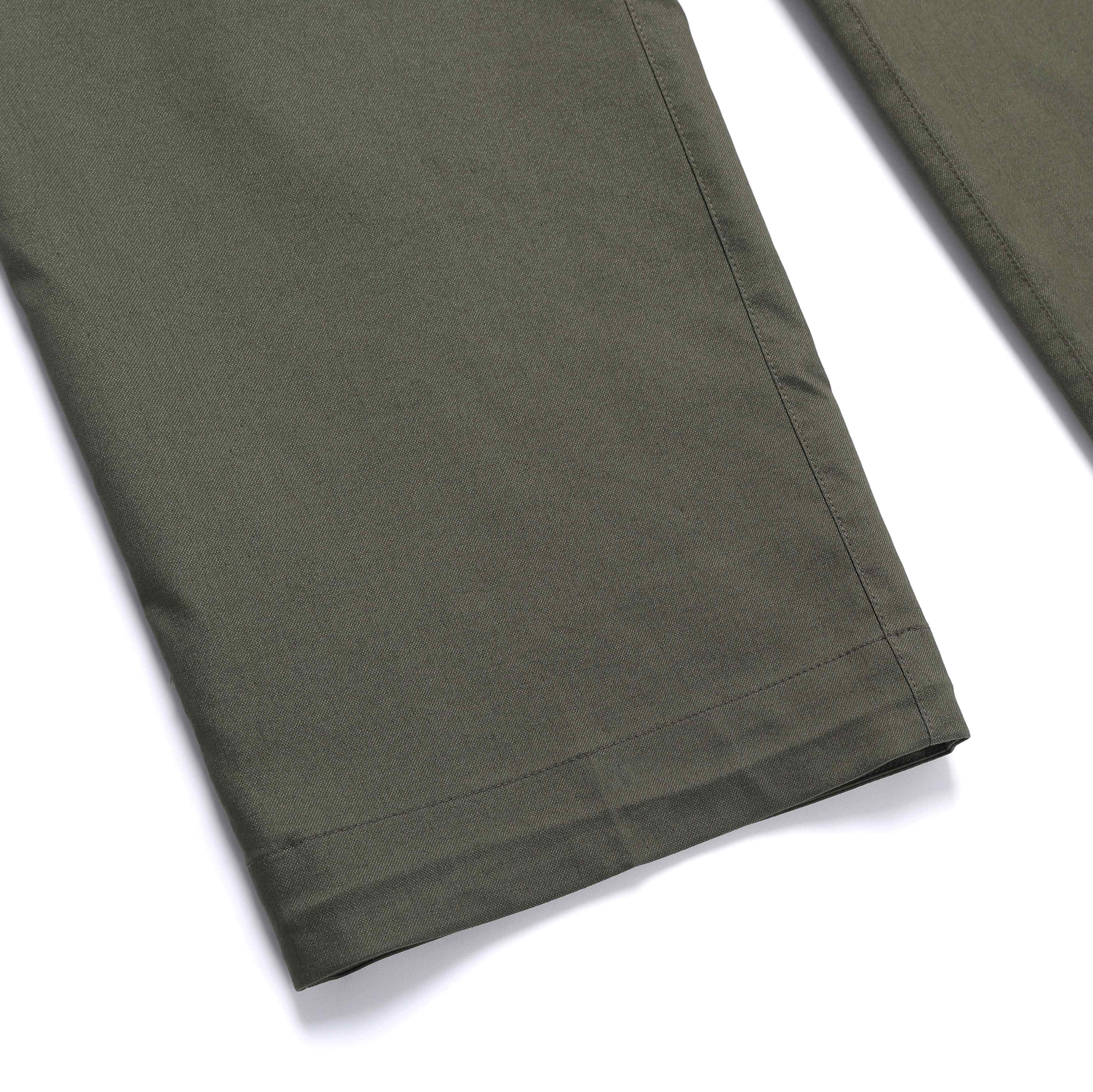 NRN BELTED PANTS OLIVE KHAKI