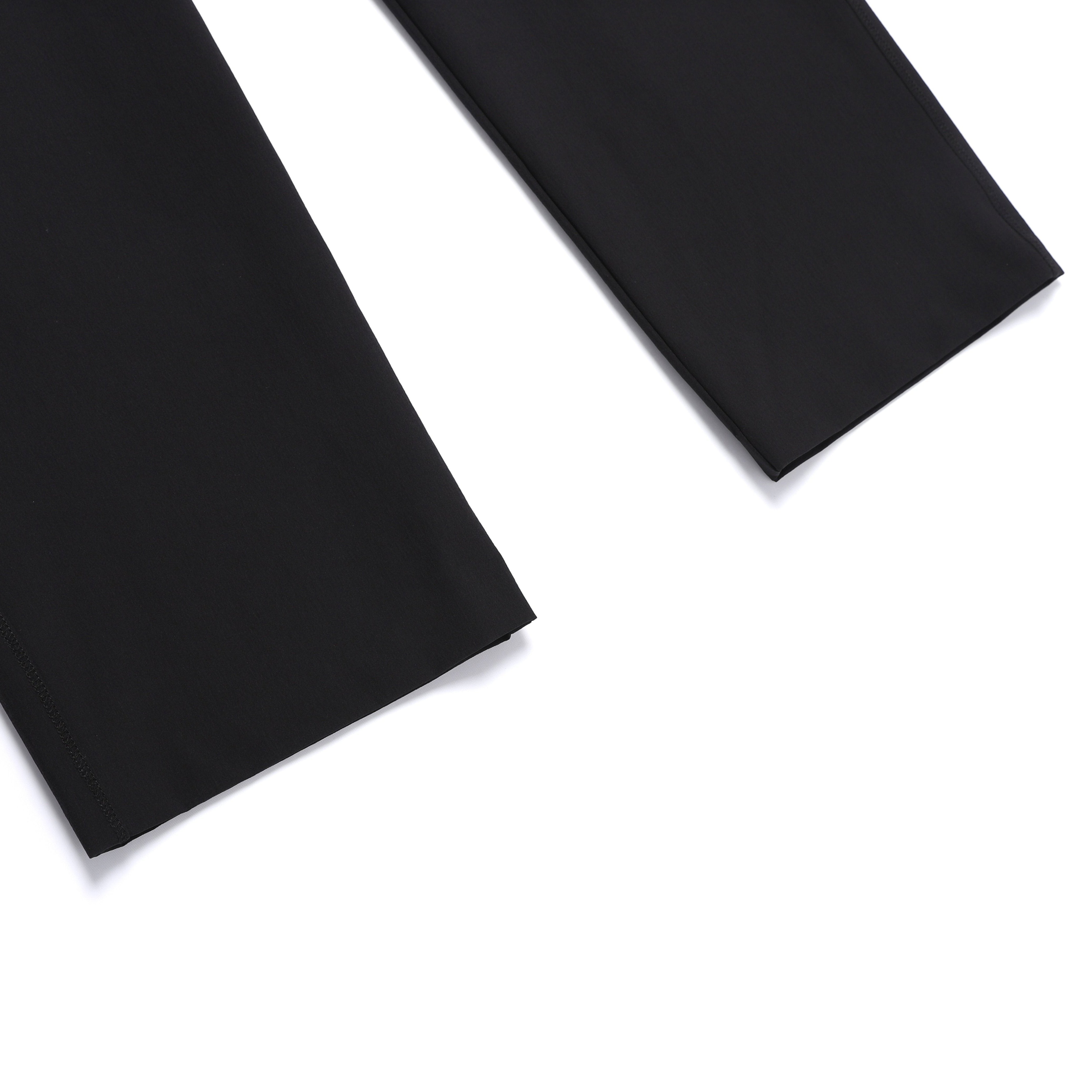 WOMEN HIGH STRETCH BRUSH PANTS BLACK