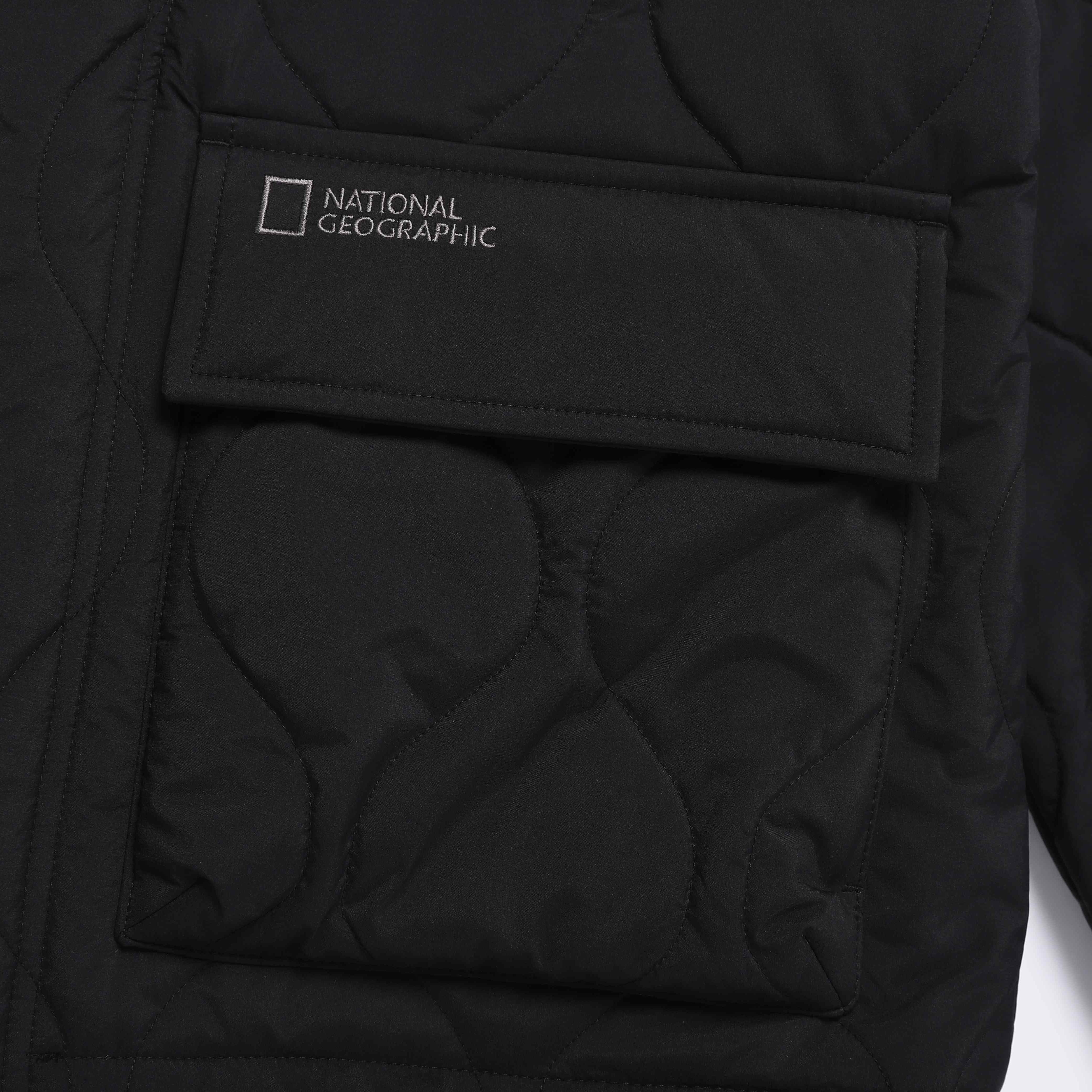 NRN QUILTED PADDING JUMPER BLACK