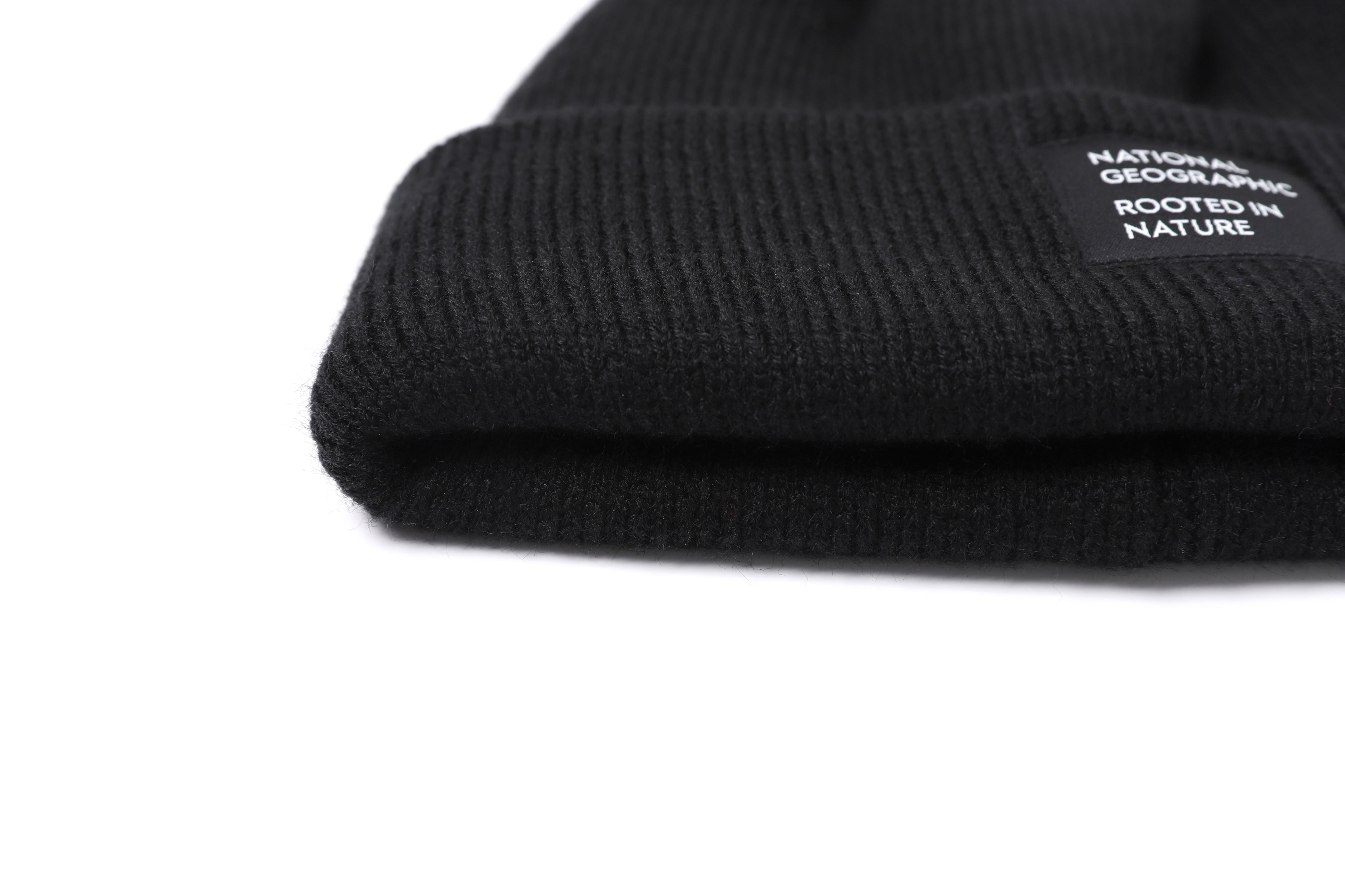 PLAIN BEANIE BLACK