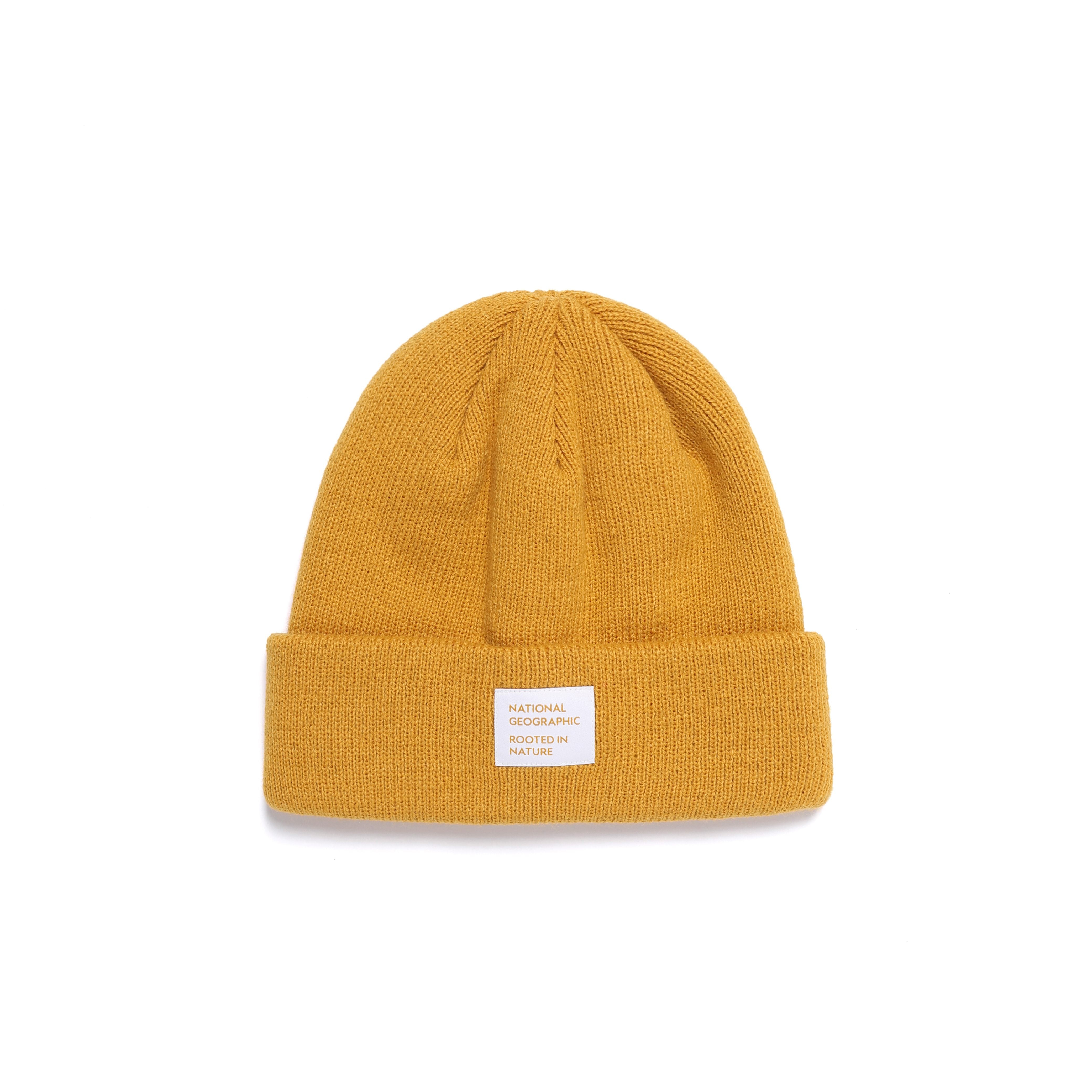 PLAIN BEANIE MUSTARD