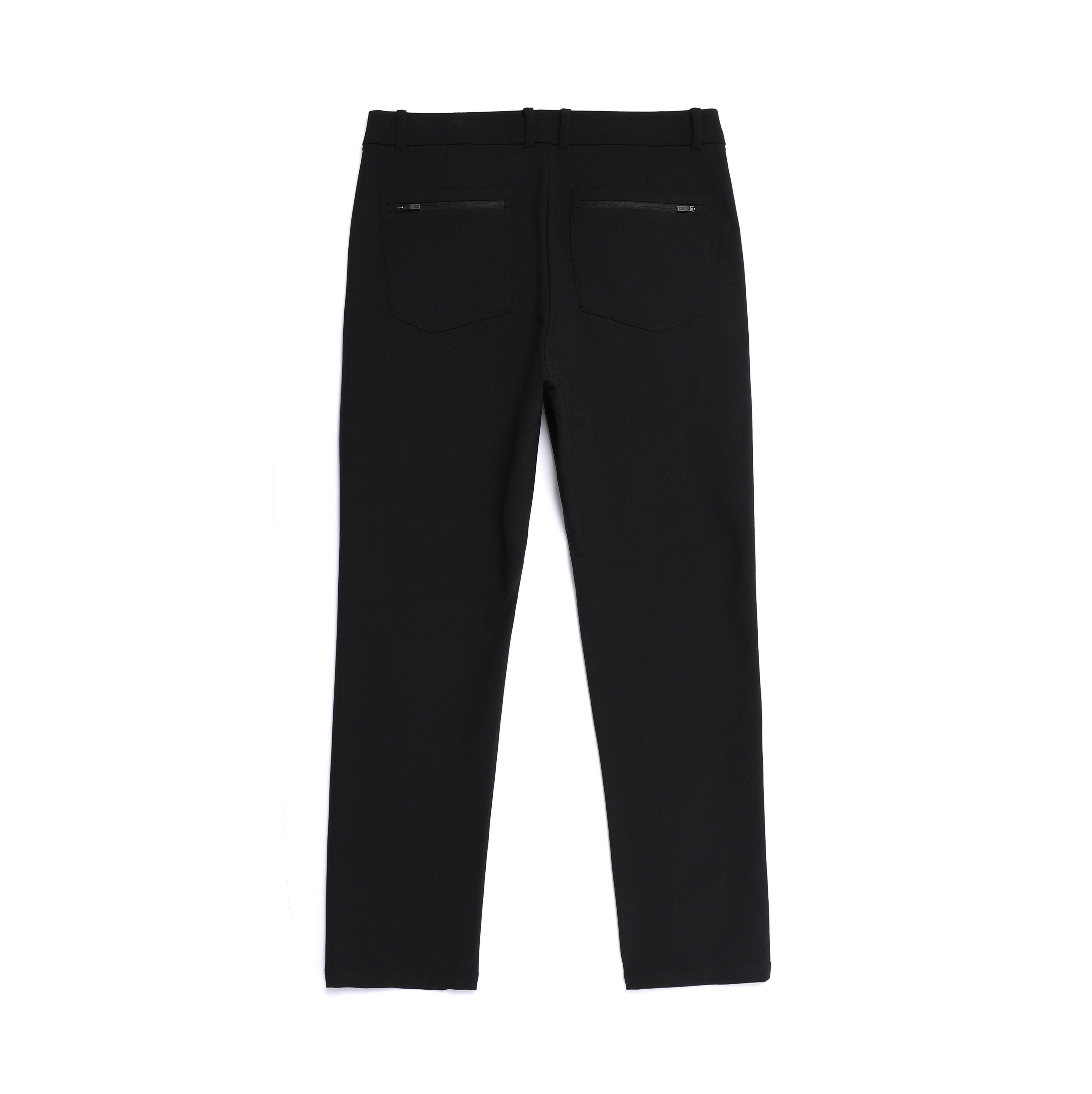 HIGH STRETCH BRUSHED PANTS BLACK