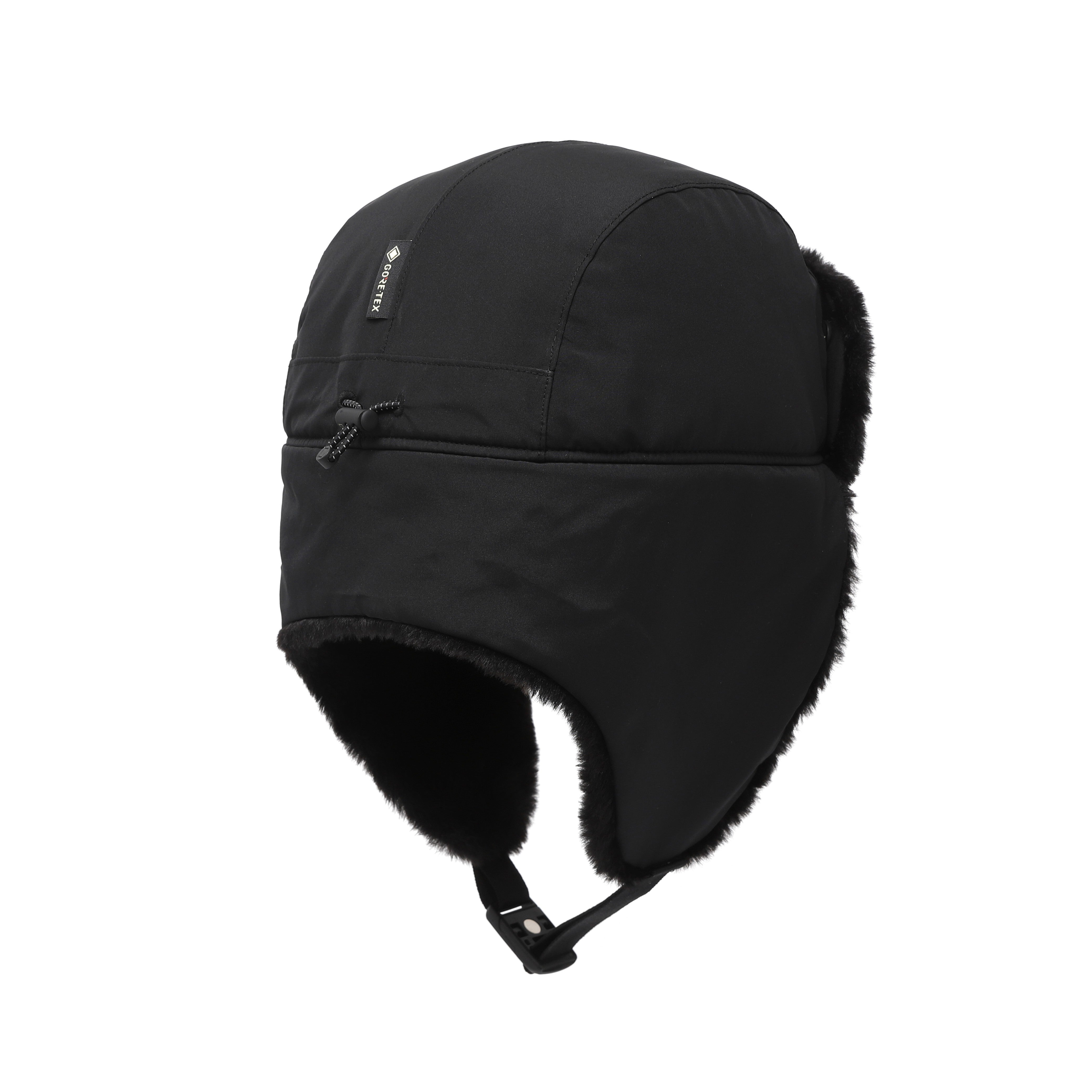 PADDED TRAPPER HAT BLACK