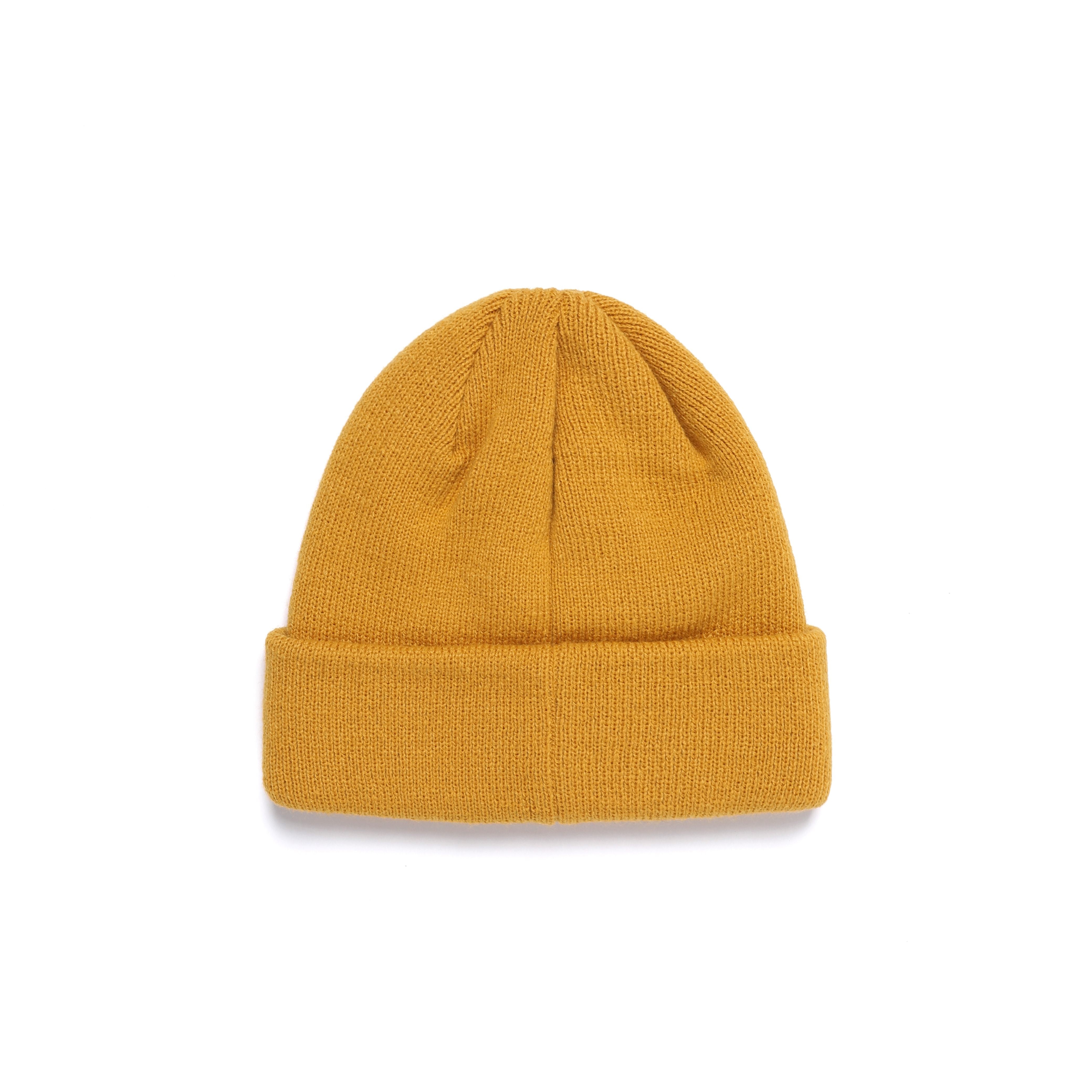 PLAIN BEANIE MUSTARD
