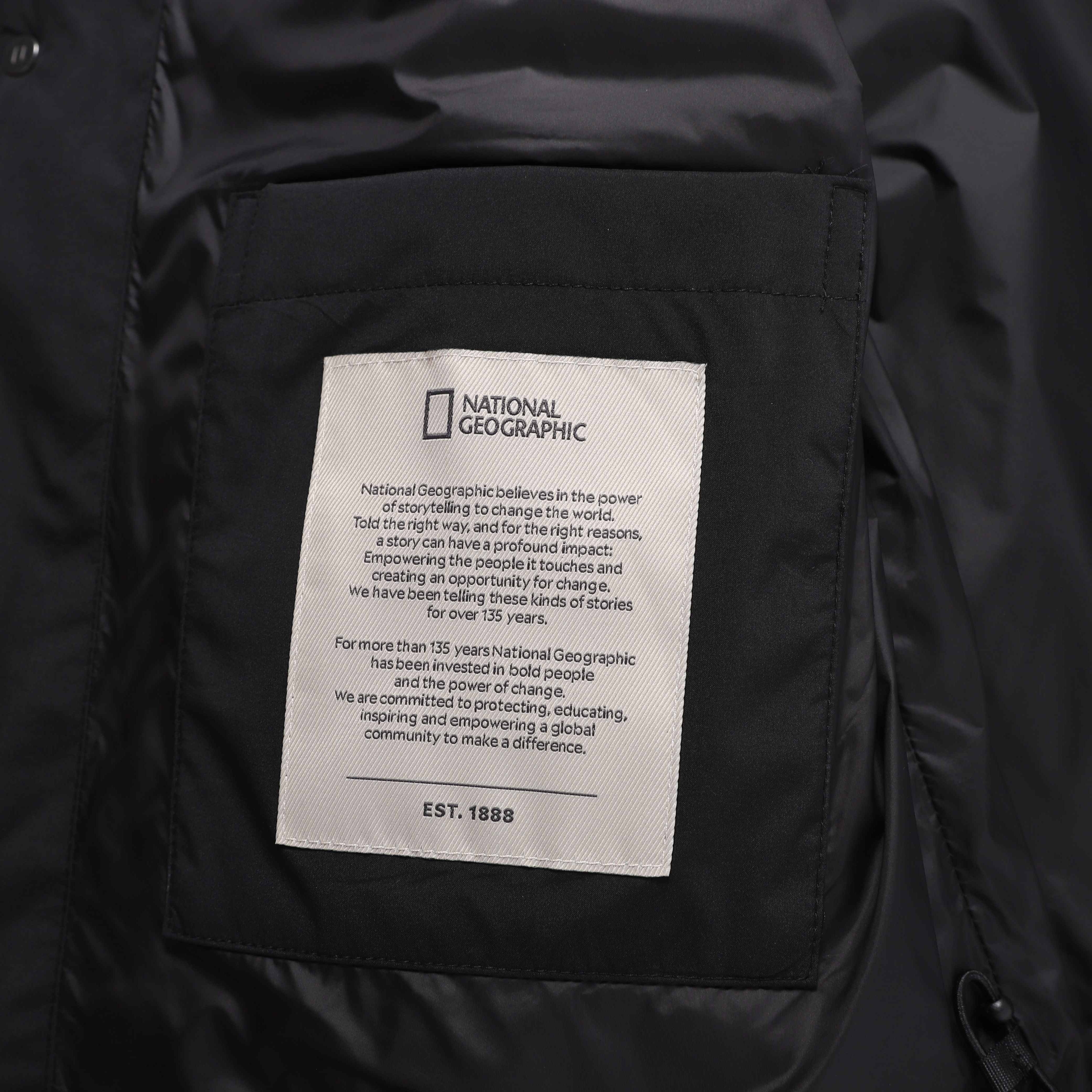 NRN QUILTED PADDING JUMPER BLACK