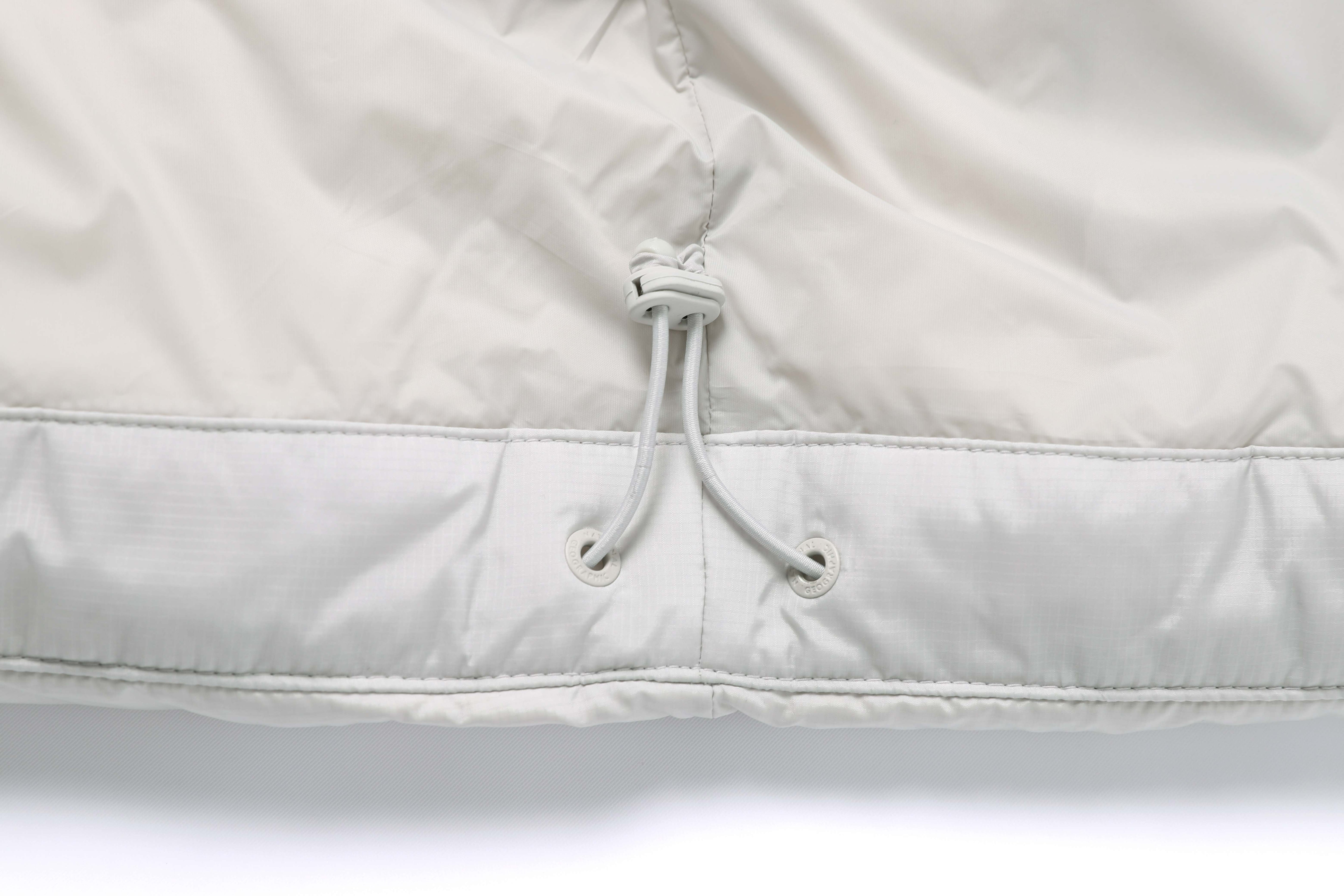 EIRA SHORT LENGTH HOODIE GOOSE DOWN JUMPER L/GREY