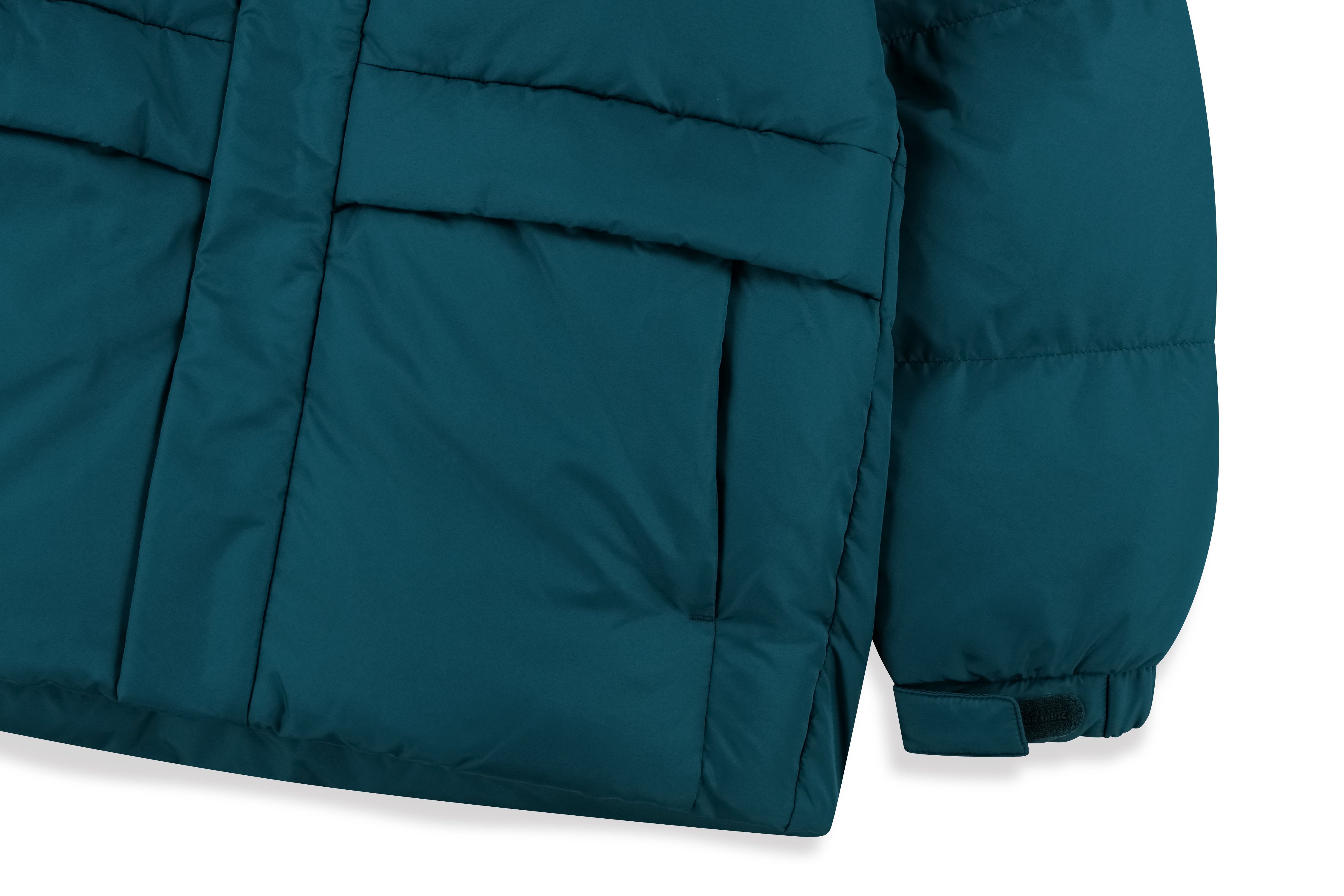 KIDS CAIMAN SHORT DUCK DOWN JUMPER TEAL