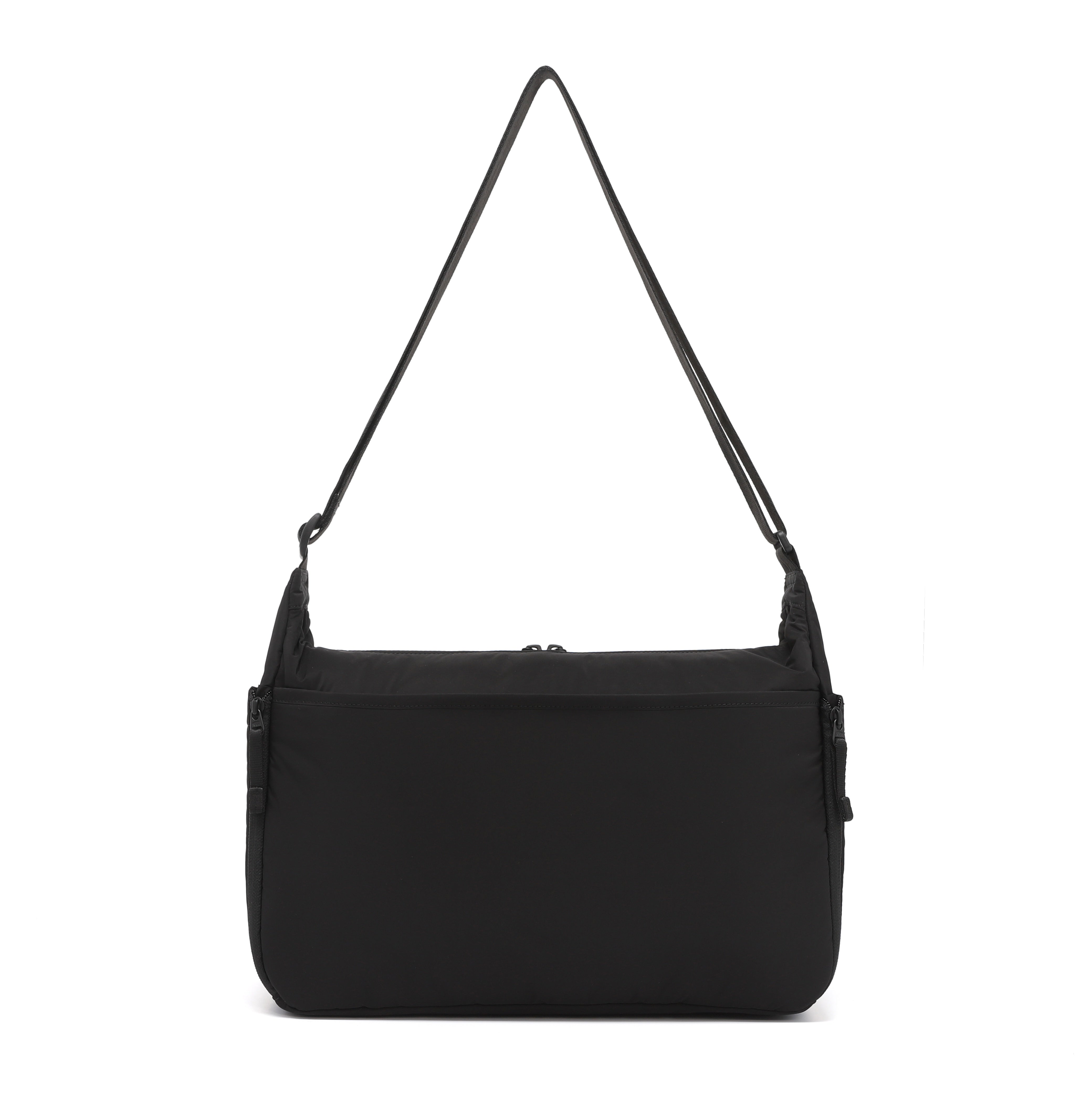 PADDED CROSS BAG D/GREY