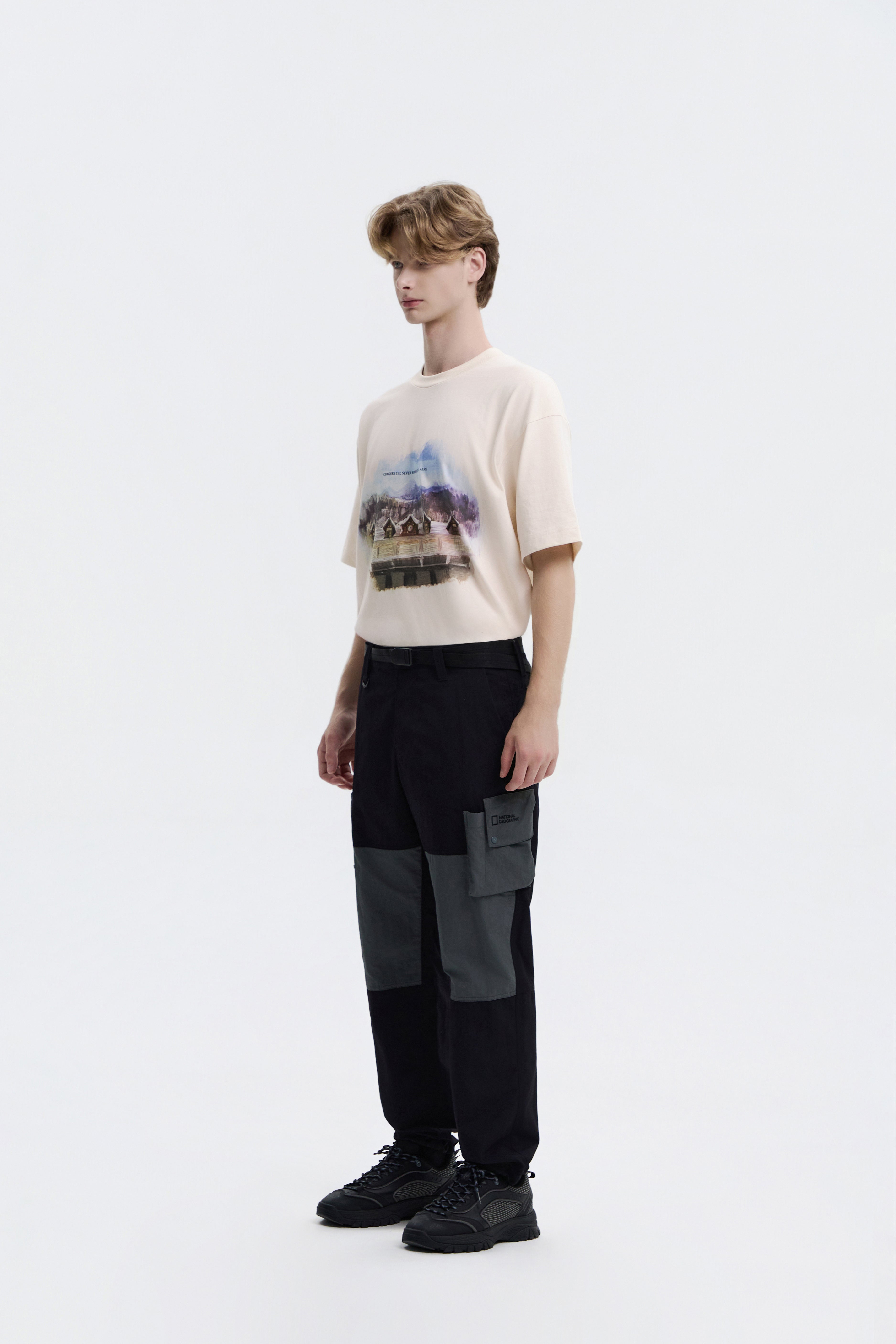 NRN UTILITY PANTS HITAM