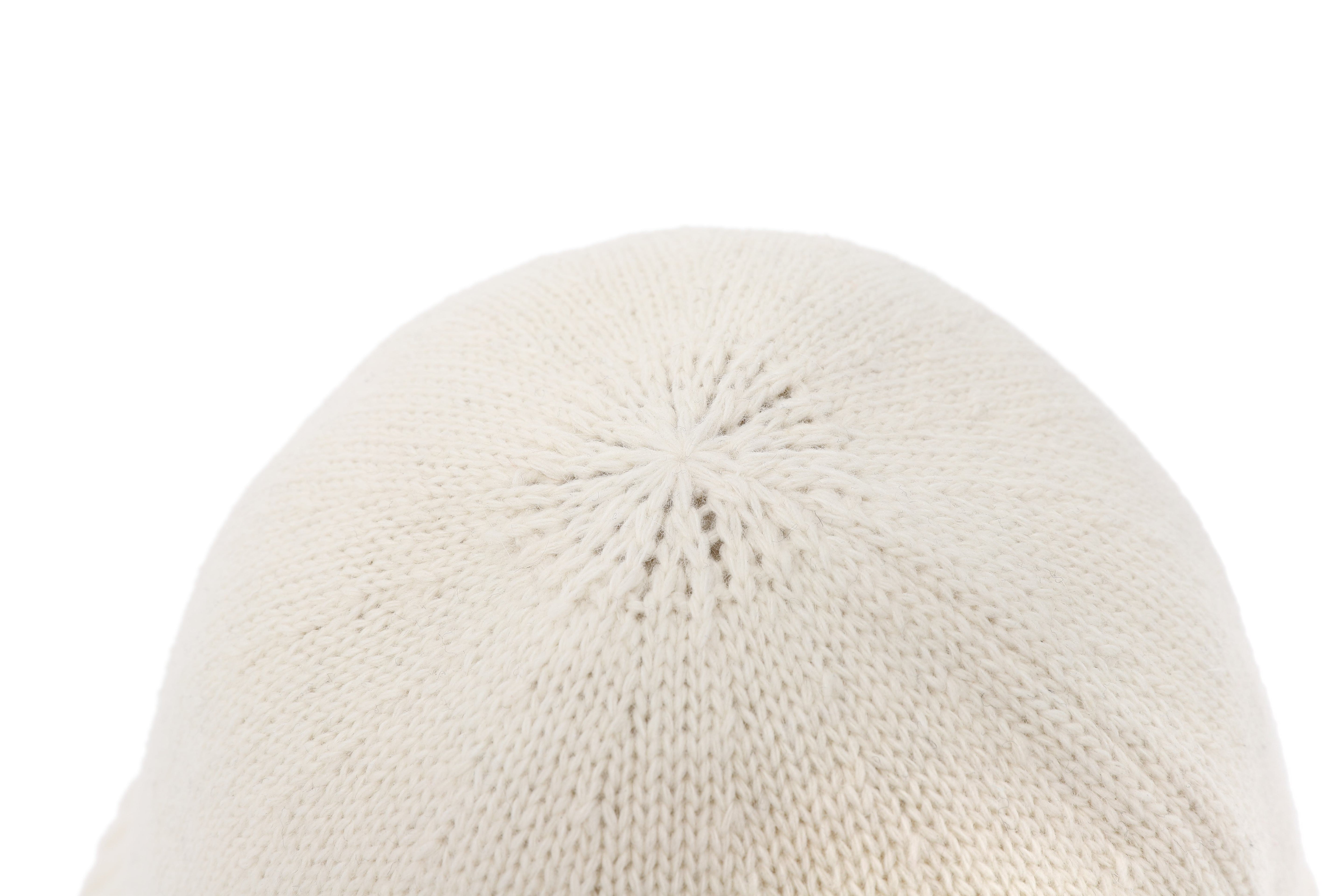 KNIT HAT IVORY