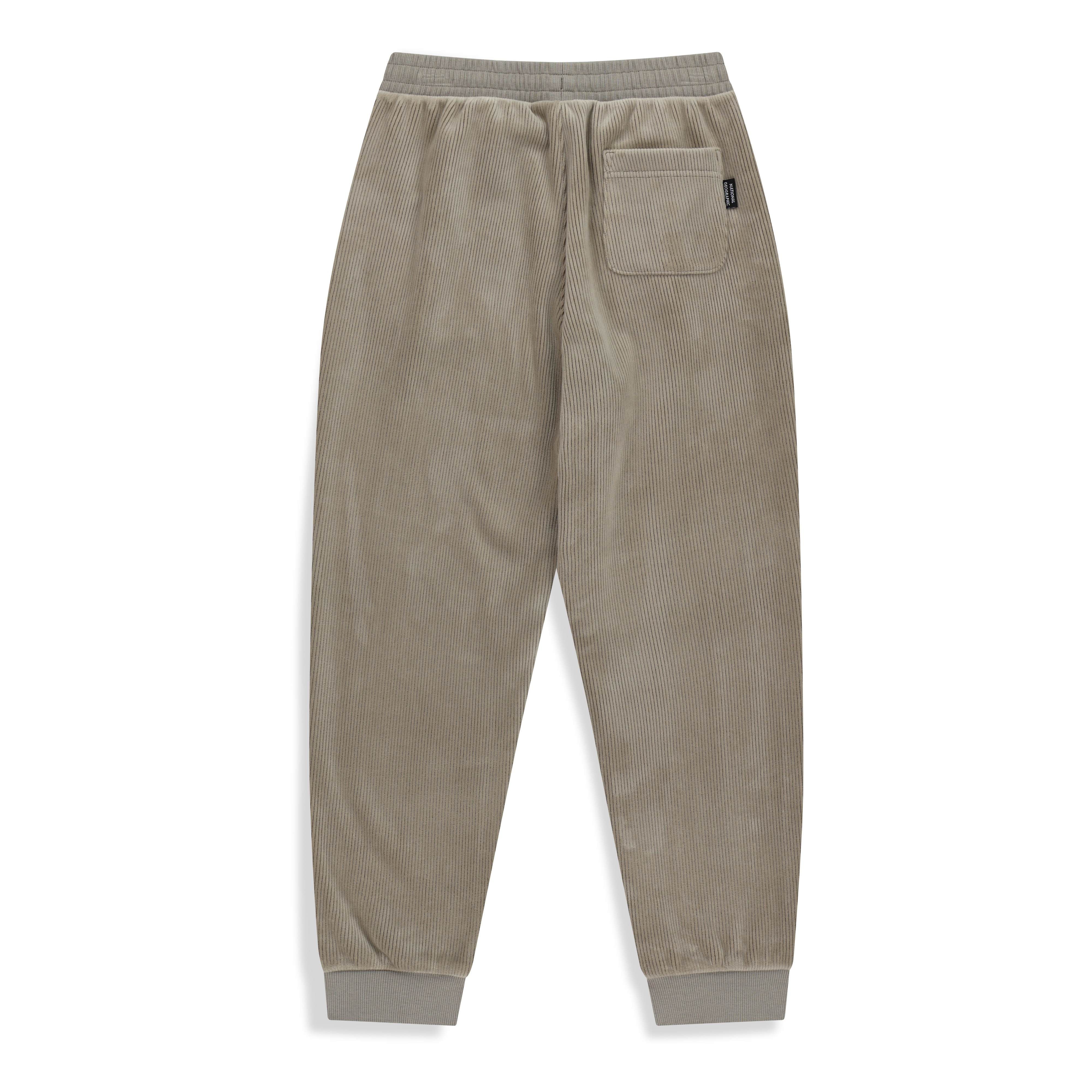 KIDS CORDUROY TRAINING PANTS BEIGE