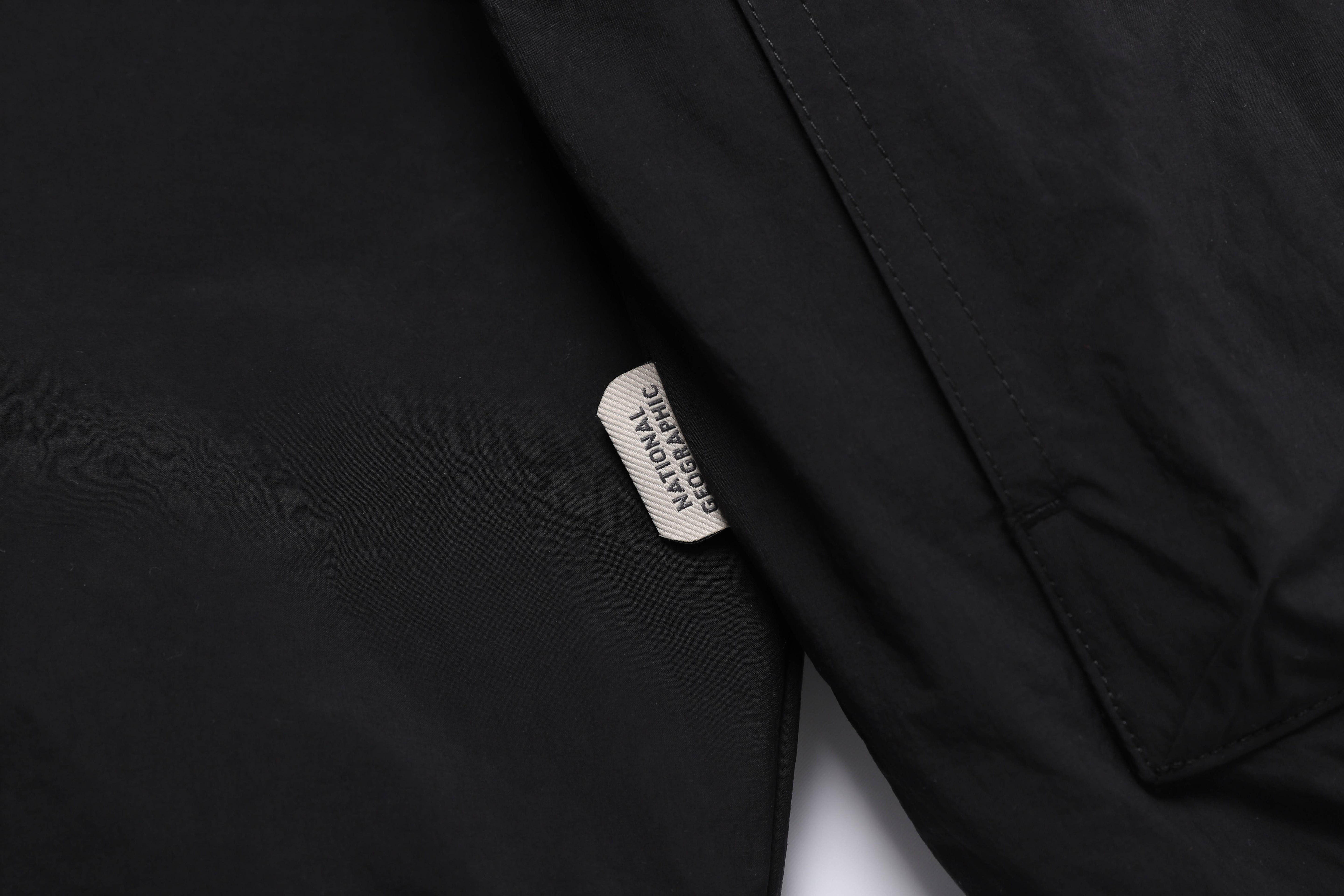 NRN WASHED PADDED BLOUSON JUMPER BLACK