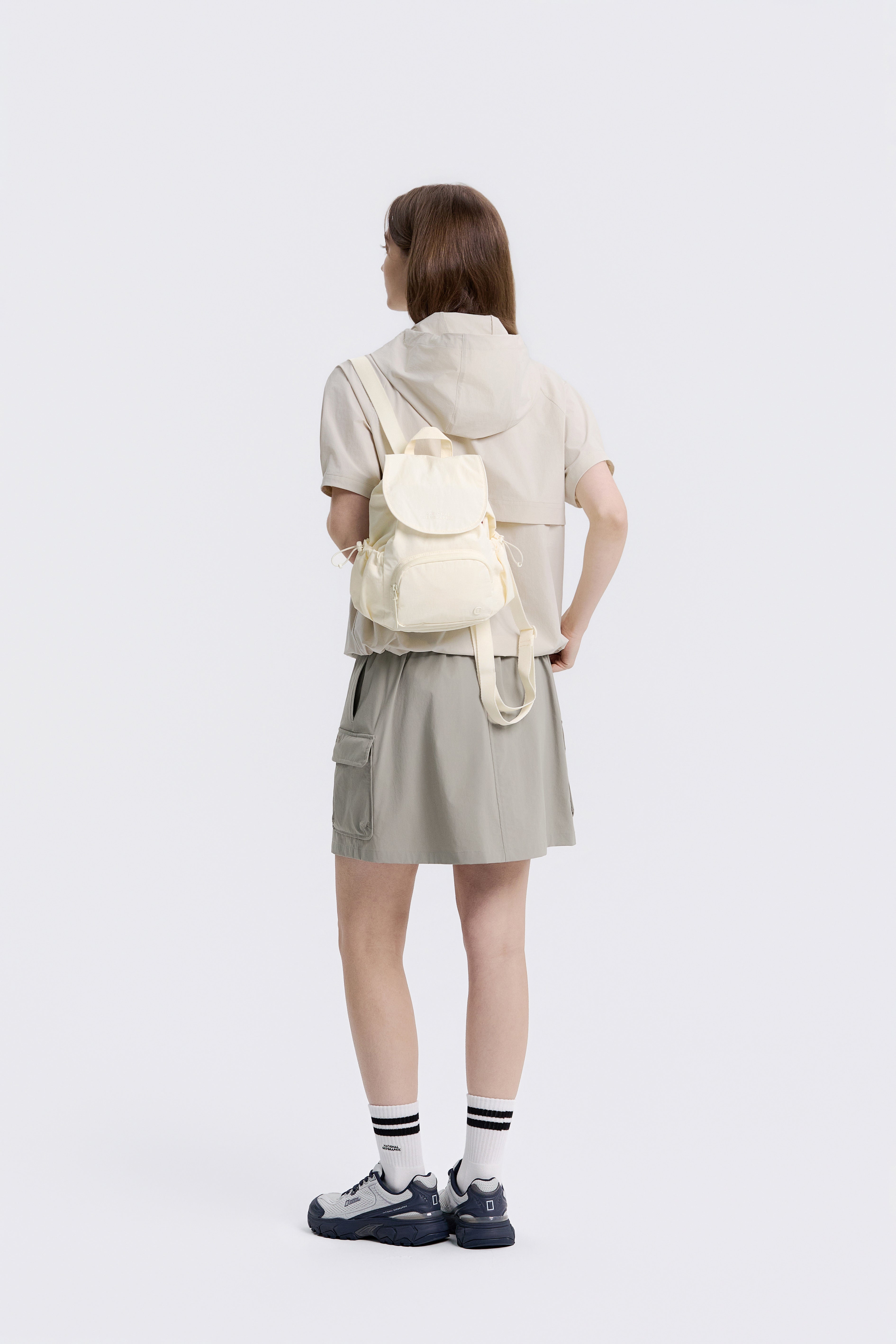 WOMEN LUMI MINI BACKPACK IVORY