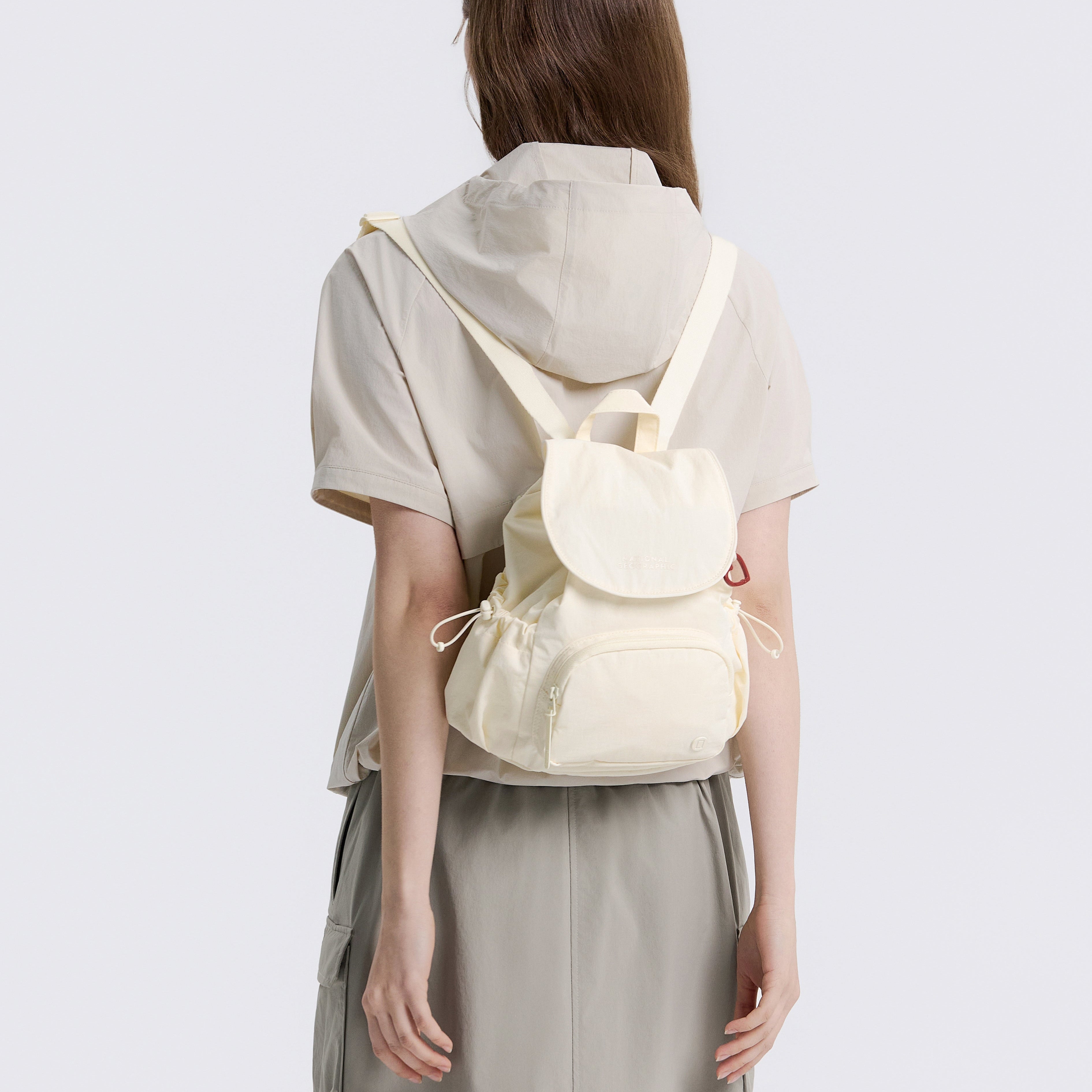 WOMEN LUMI MINI BACKPACK IVORY