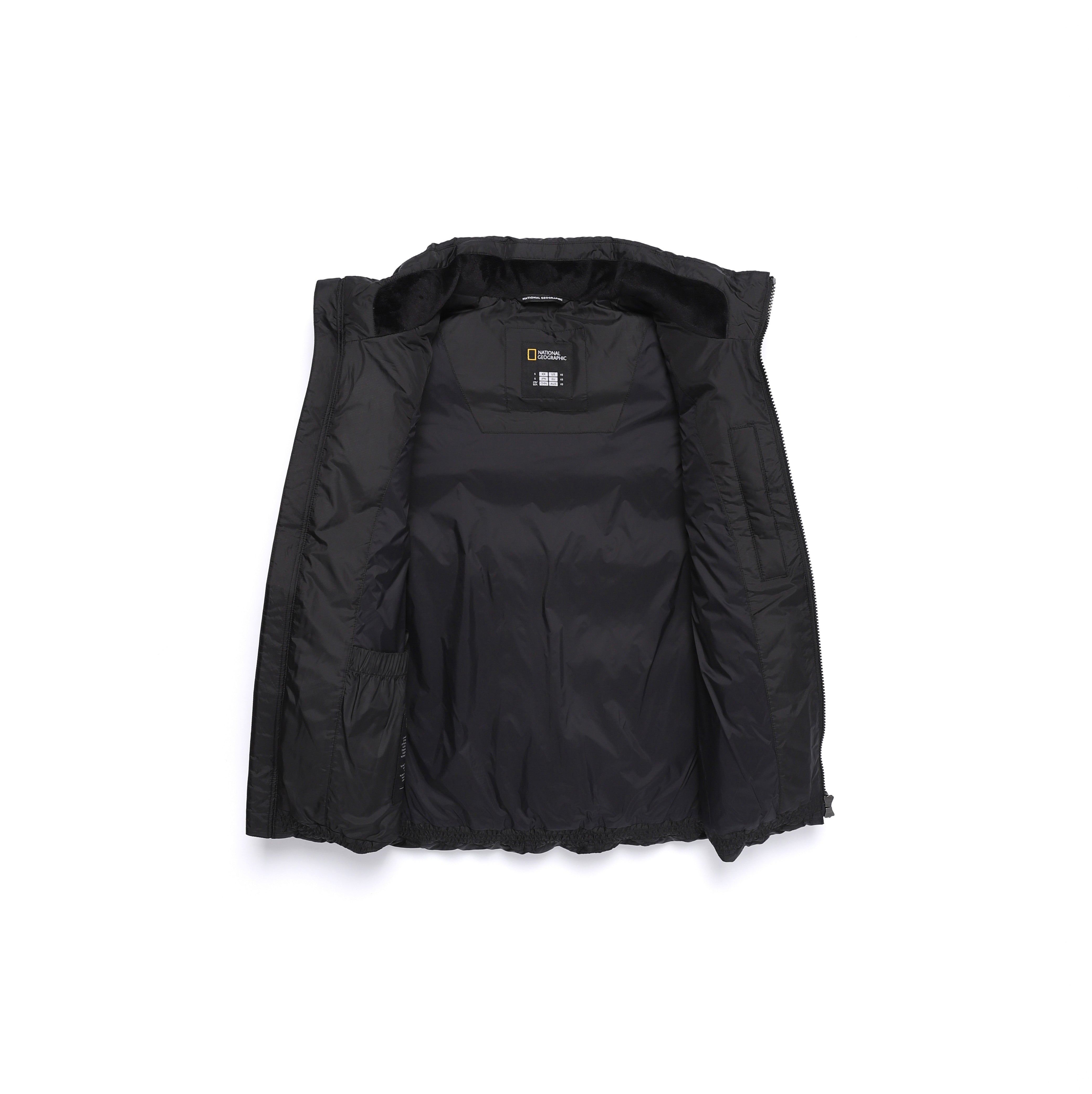 EIRA HIGH-NECK GOOSE DOWN VEST HITAM