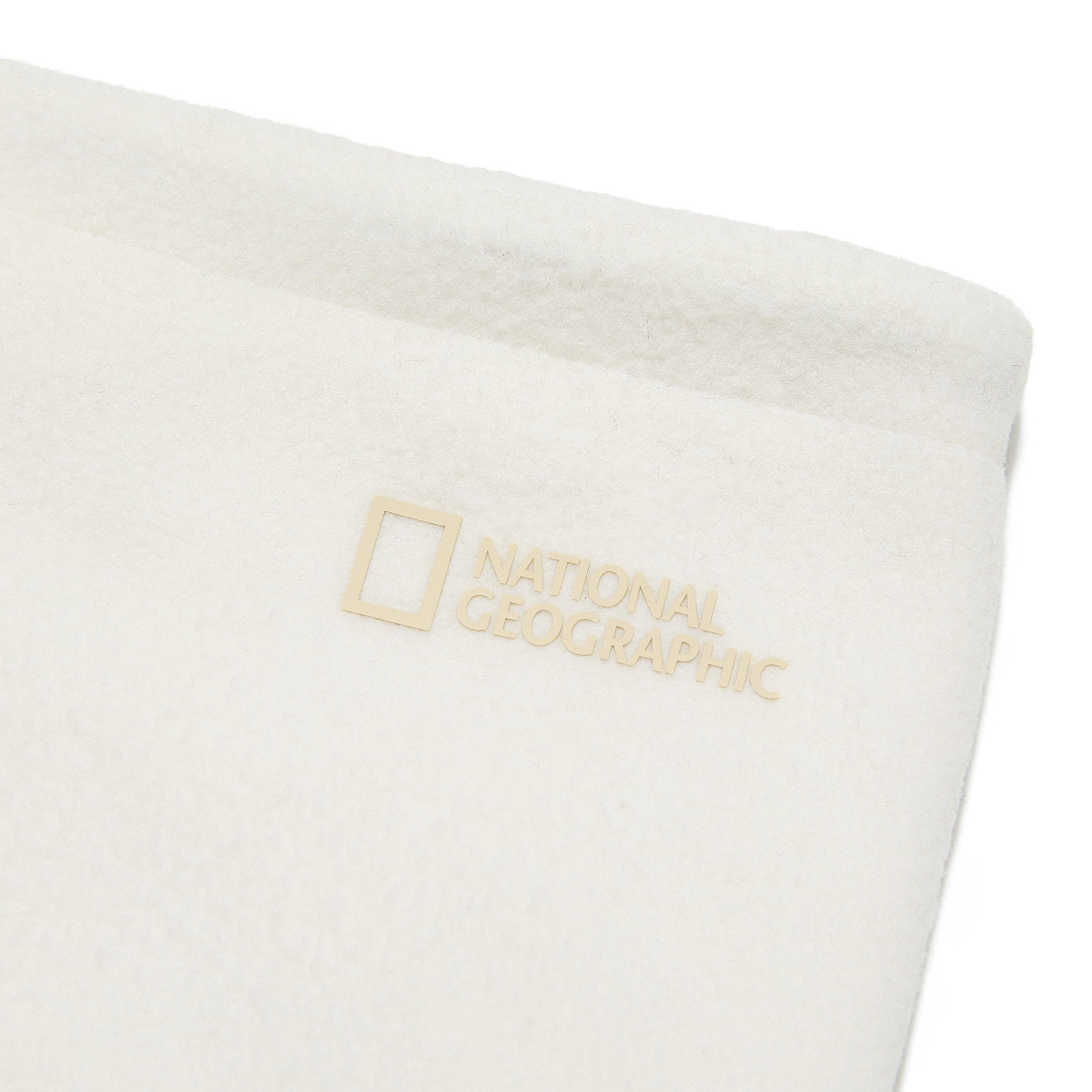 KIDS FLEECE NECK WARMER IVORY