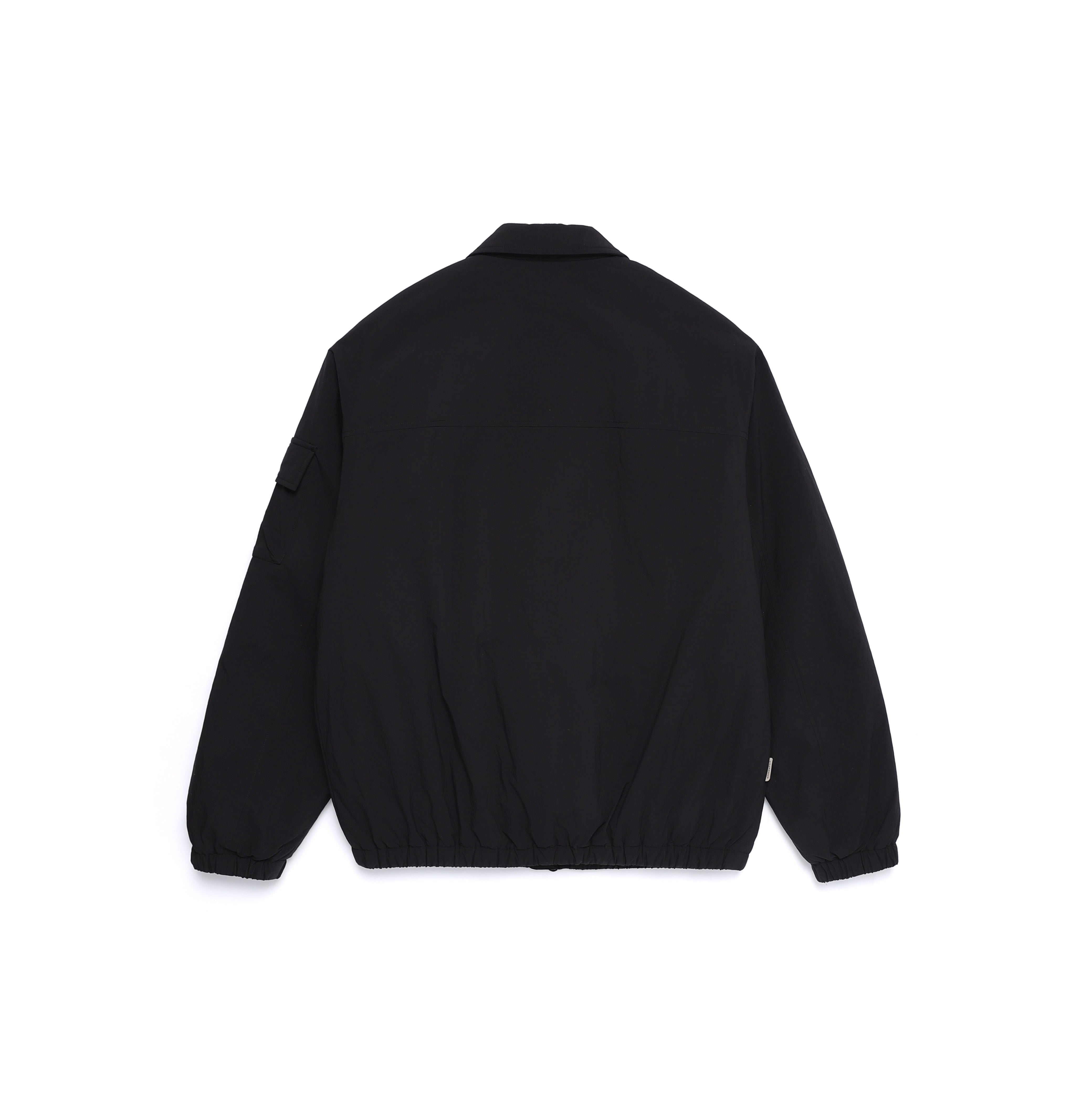 NRN WASHED PADDED BLOUSON JUMPER BLACK