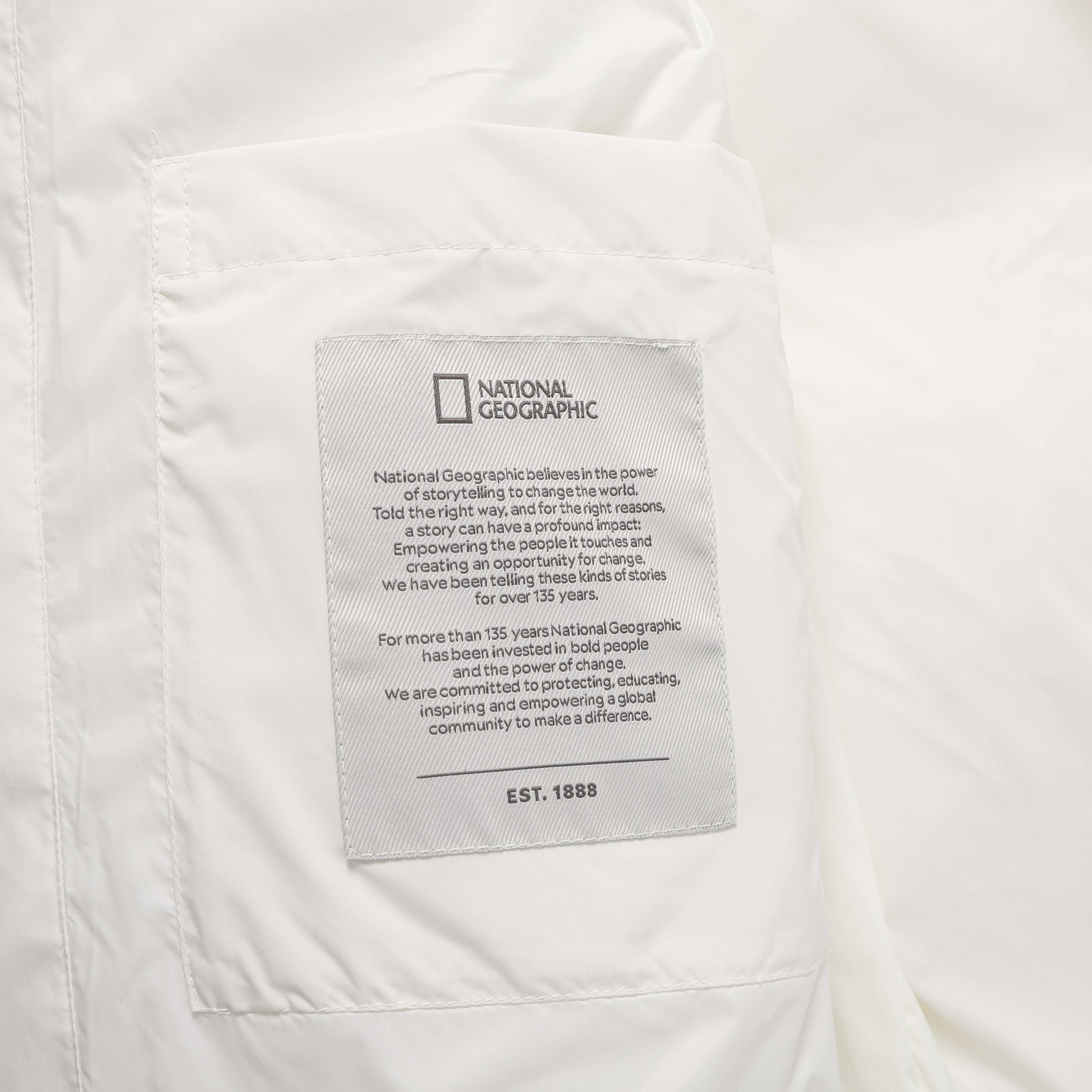 CAPRA LONG DUCK DOWN JUMPER O/WHITE