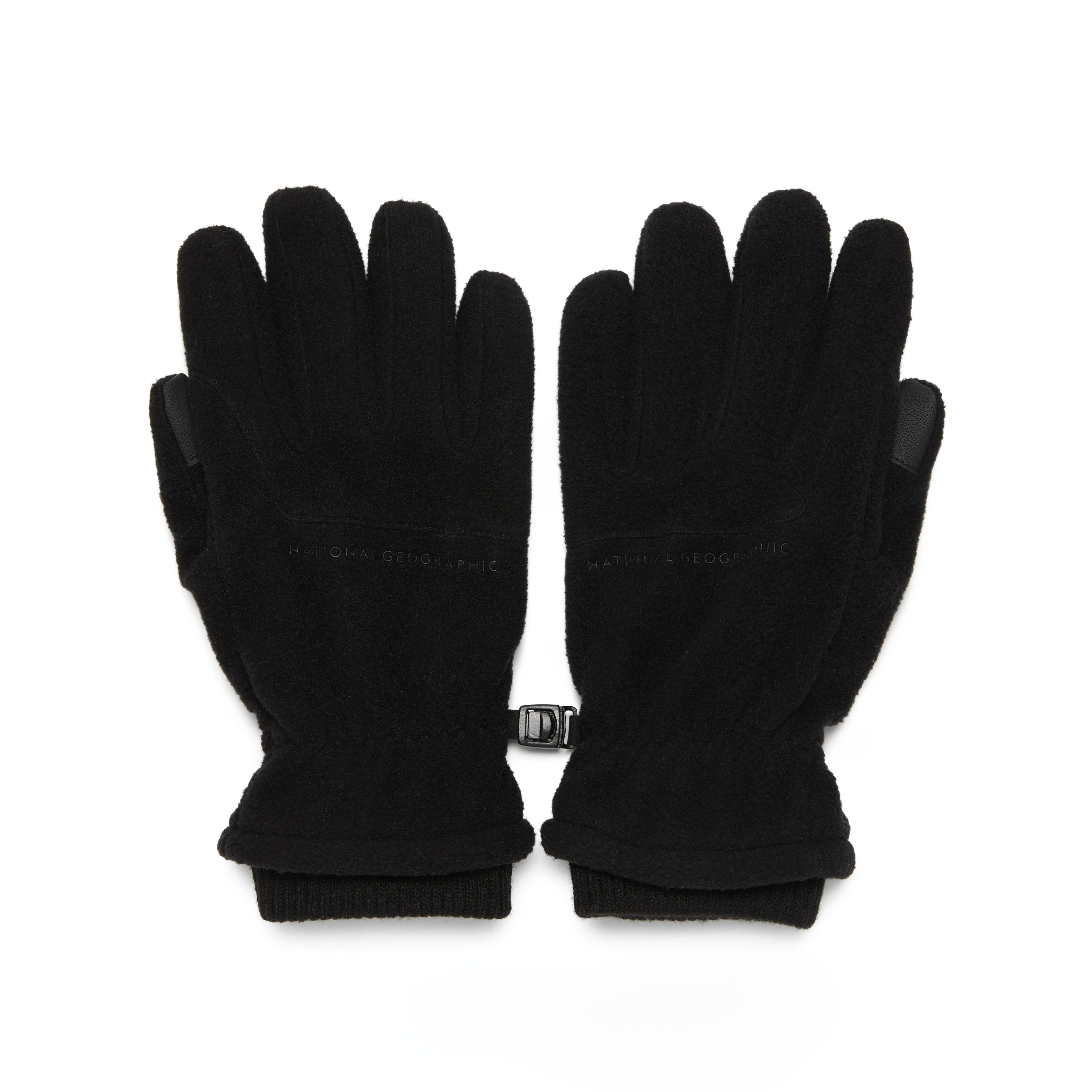 KIDS FLEECE GLOVES BLACK